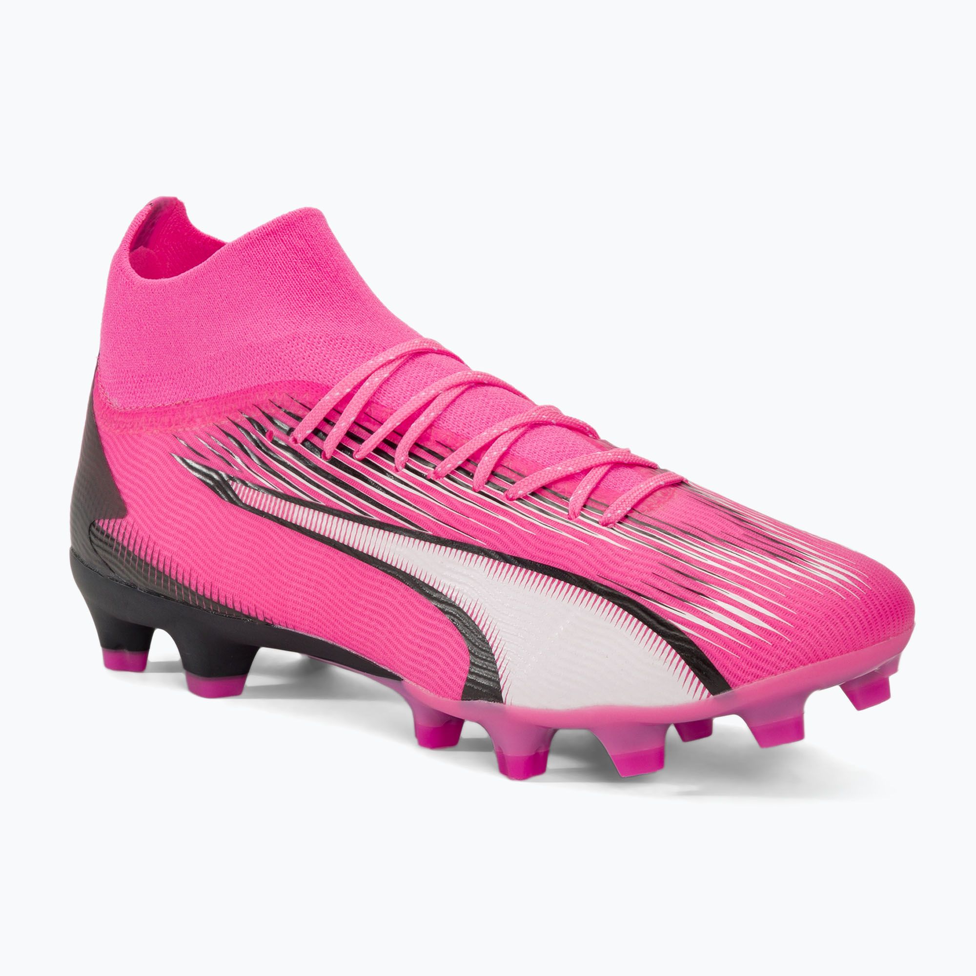 Buty piłkarskie PUMA Ultra Pro FG/AG poison pink/puma white/puma black 