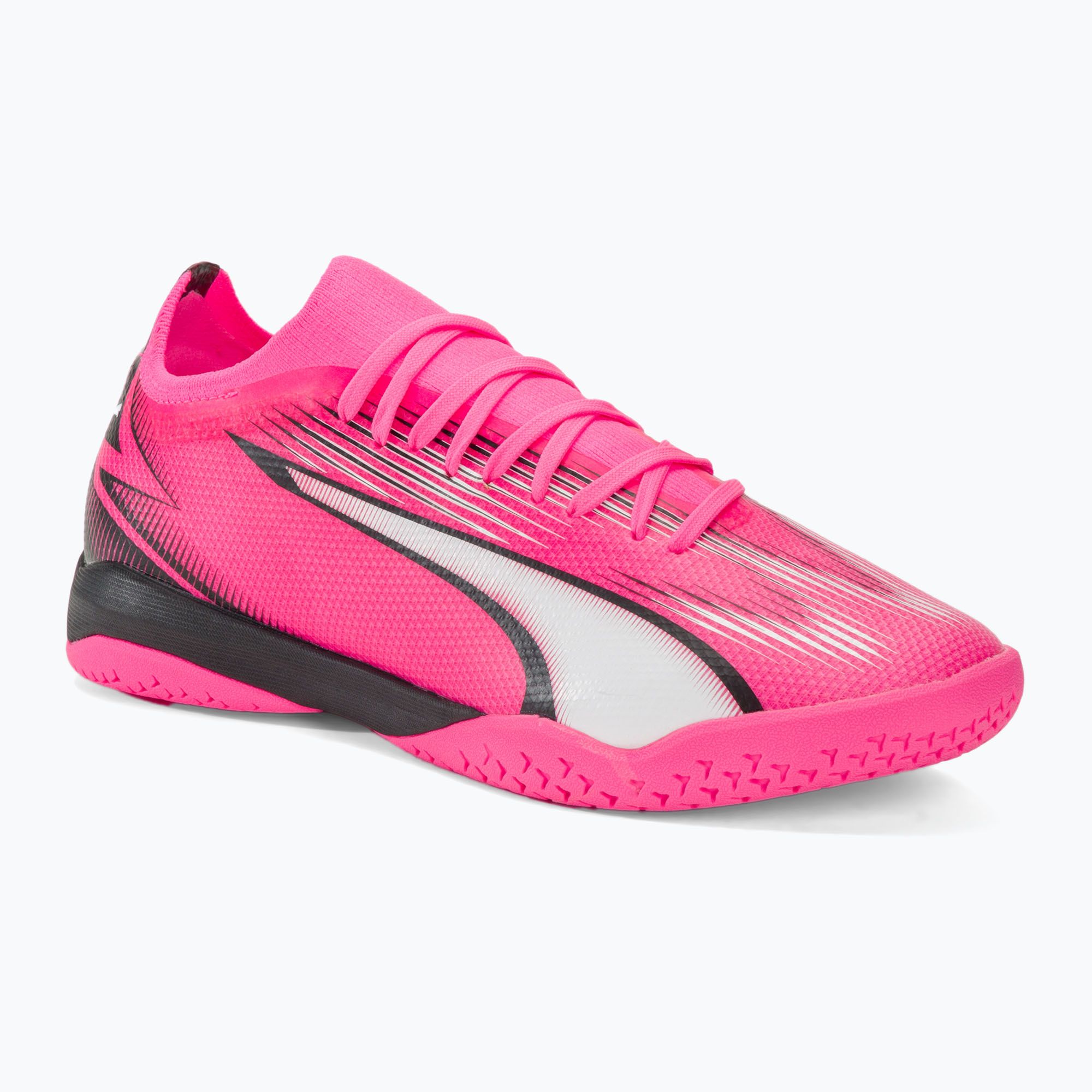 Buty piłkarskie PUMA Ultra Match IT poison pink/puma white/puma black 