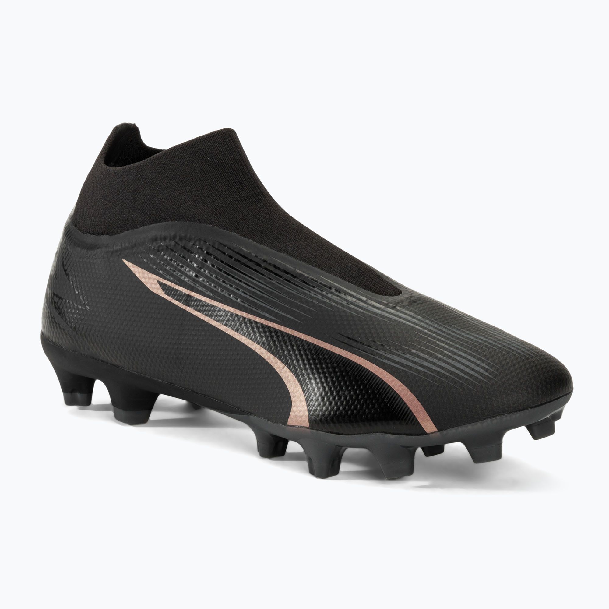 Buty piłkarskie PUMA Ultra Match + LL FG/AG puma black/copper rose 