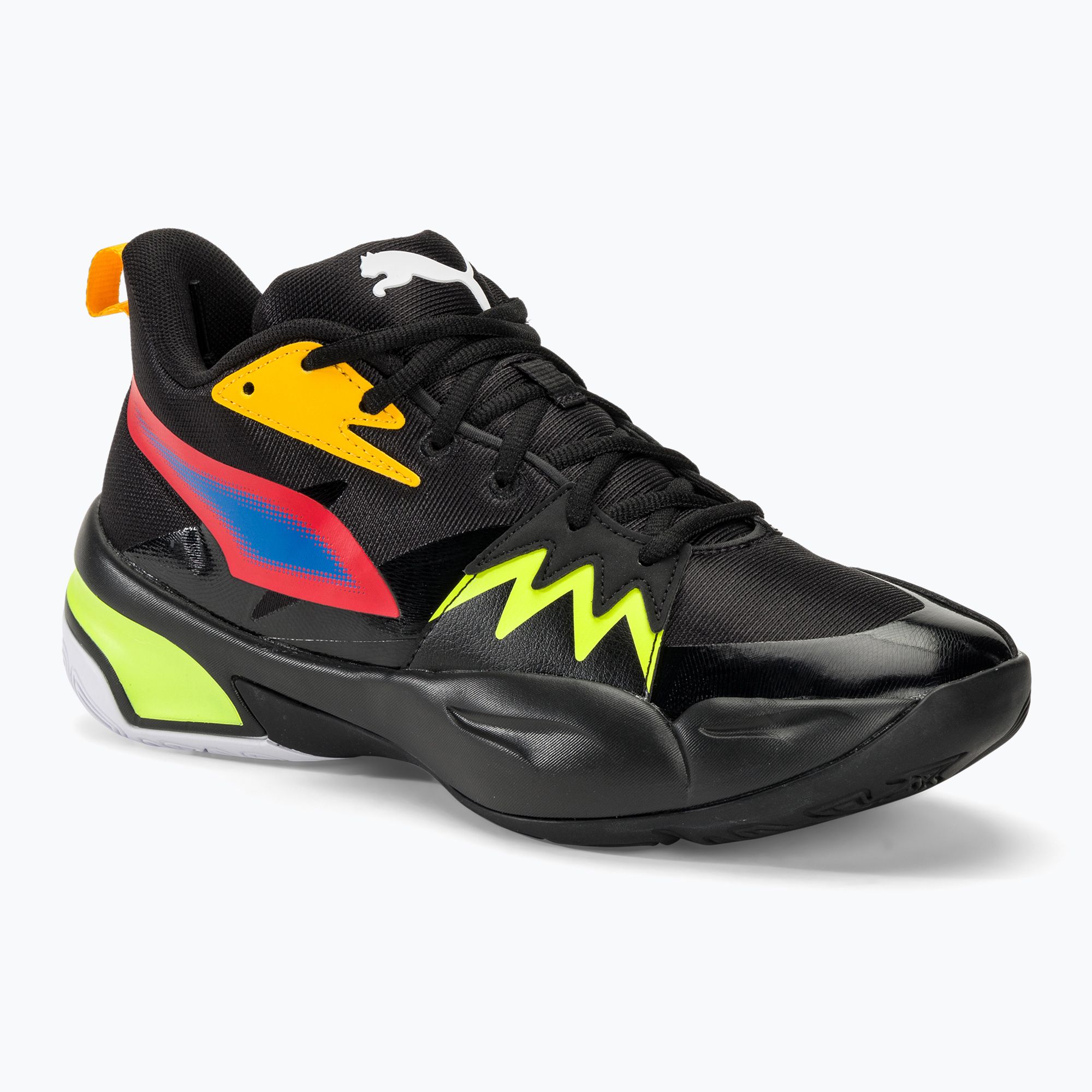 Buty do koszykówki męskie PUMA Genetics puma black/for all time red 