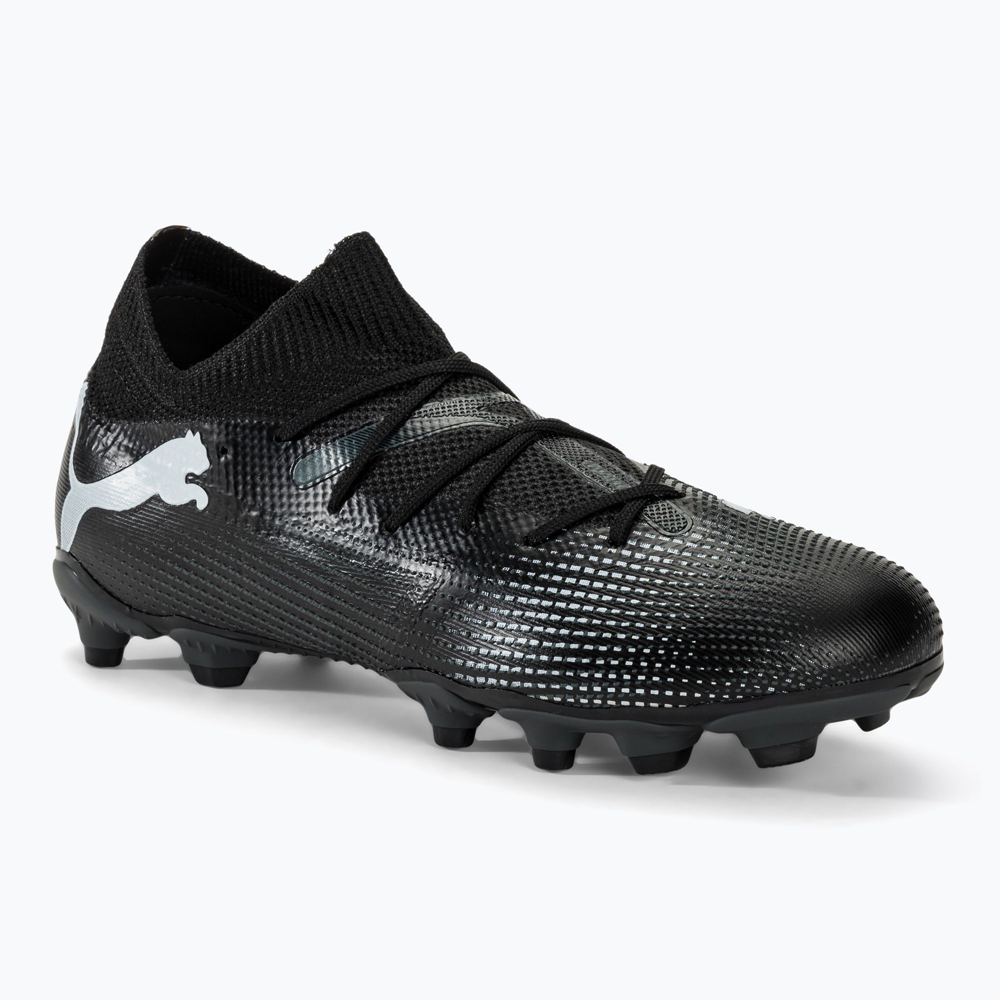 Buty piłkarskie dziecięce PUMA Future 7 Match FG/AG puma black/puma white 