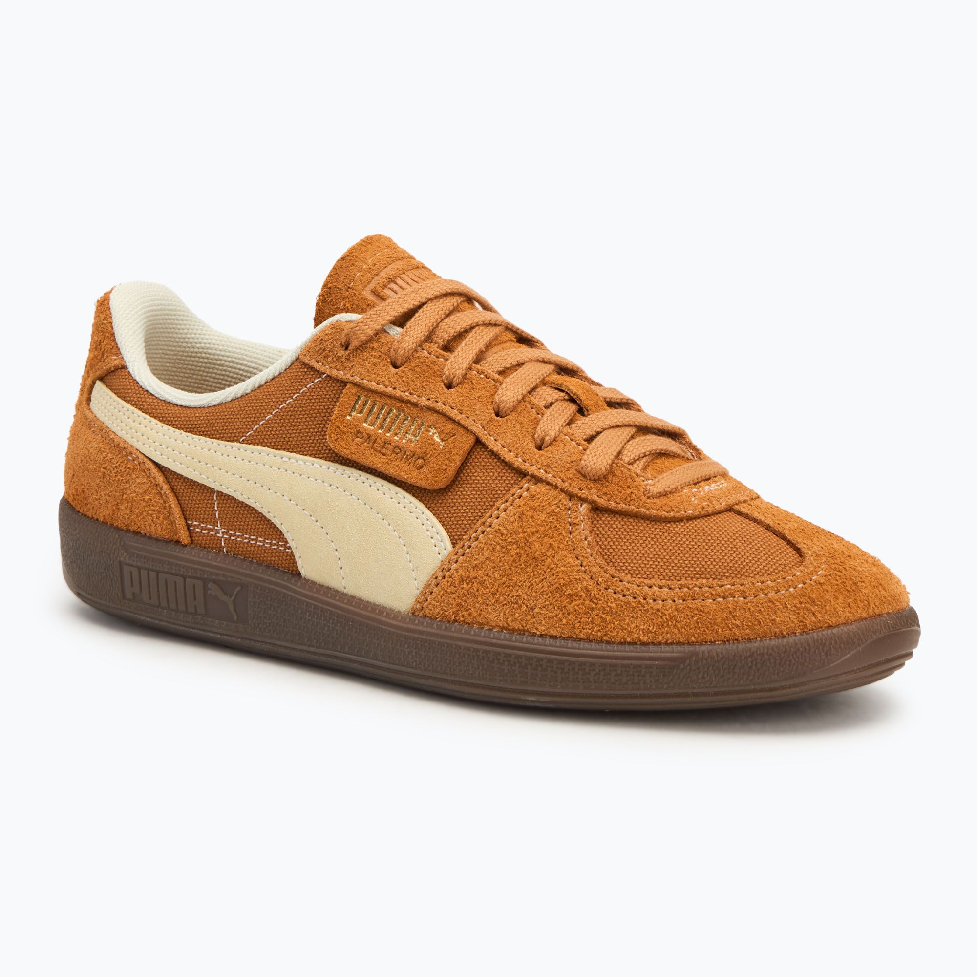 Buty PUMA Palermo Vintage caramel latte/creamy vanilla/gum 