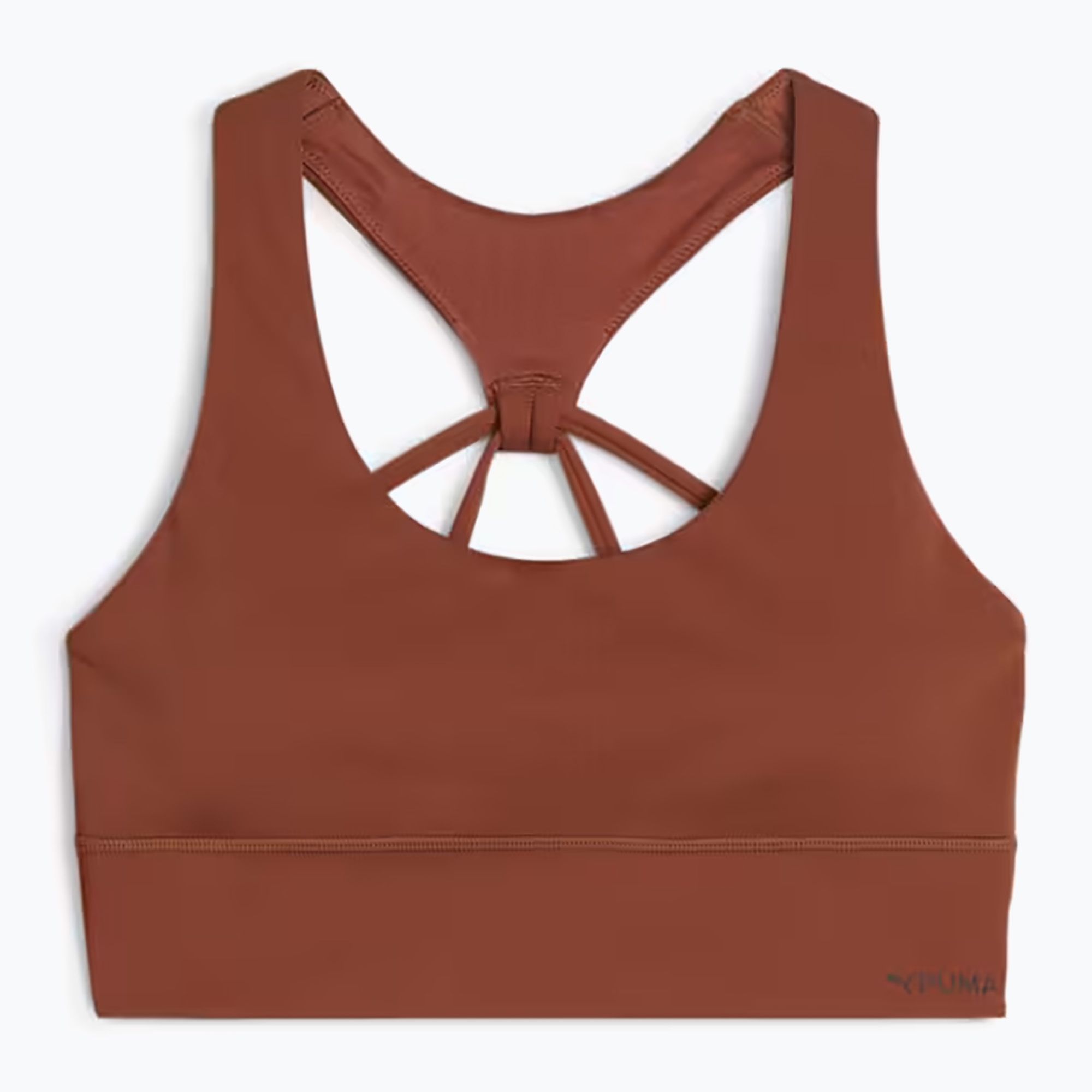 Biustonosz treningowy PUMA 4Keepers Evolve Longline teak 
