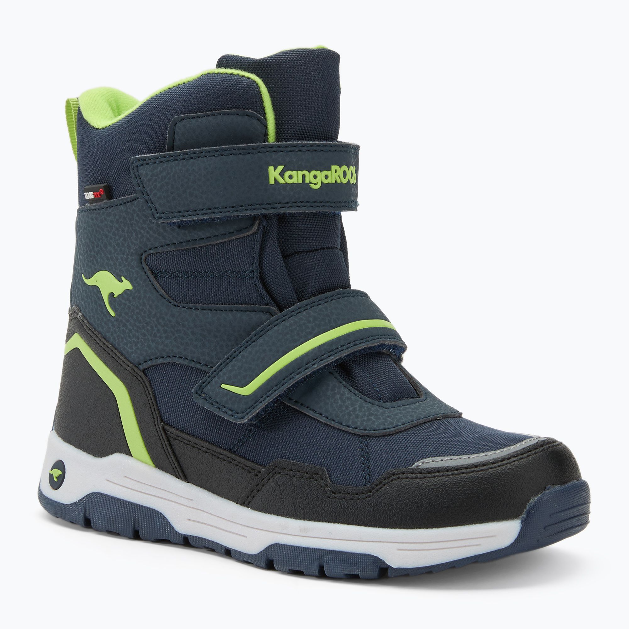 Śniegowce juniorskie KangaROOS K-MJ Camp V RTX dk navy/lime 