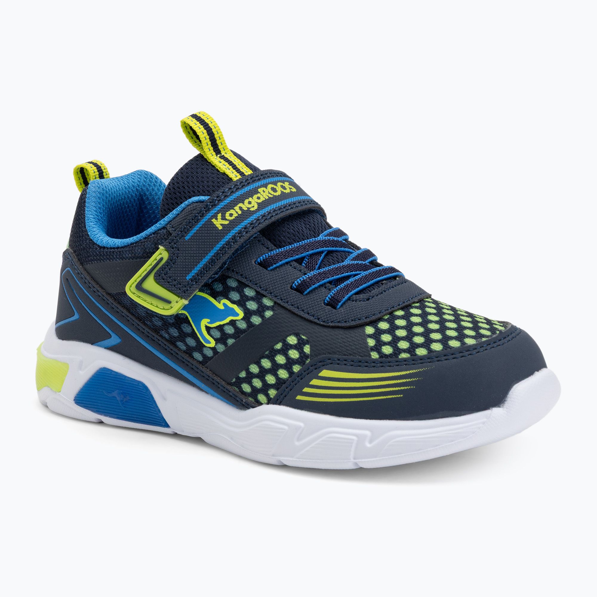 Buty dziecięce KangaROOS K-SLB Naro EV dark navy/lime 