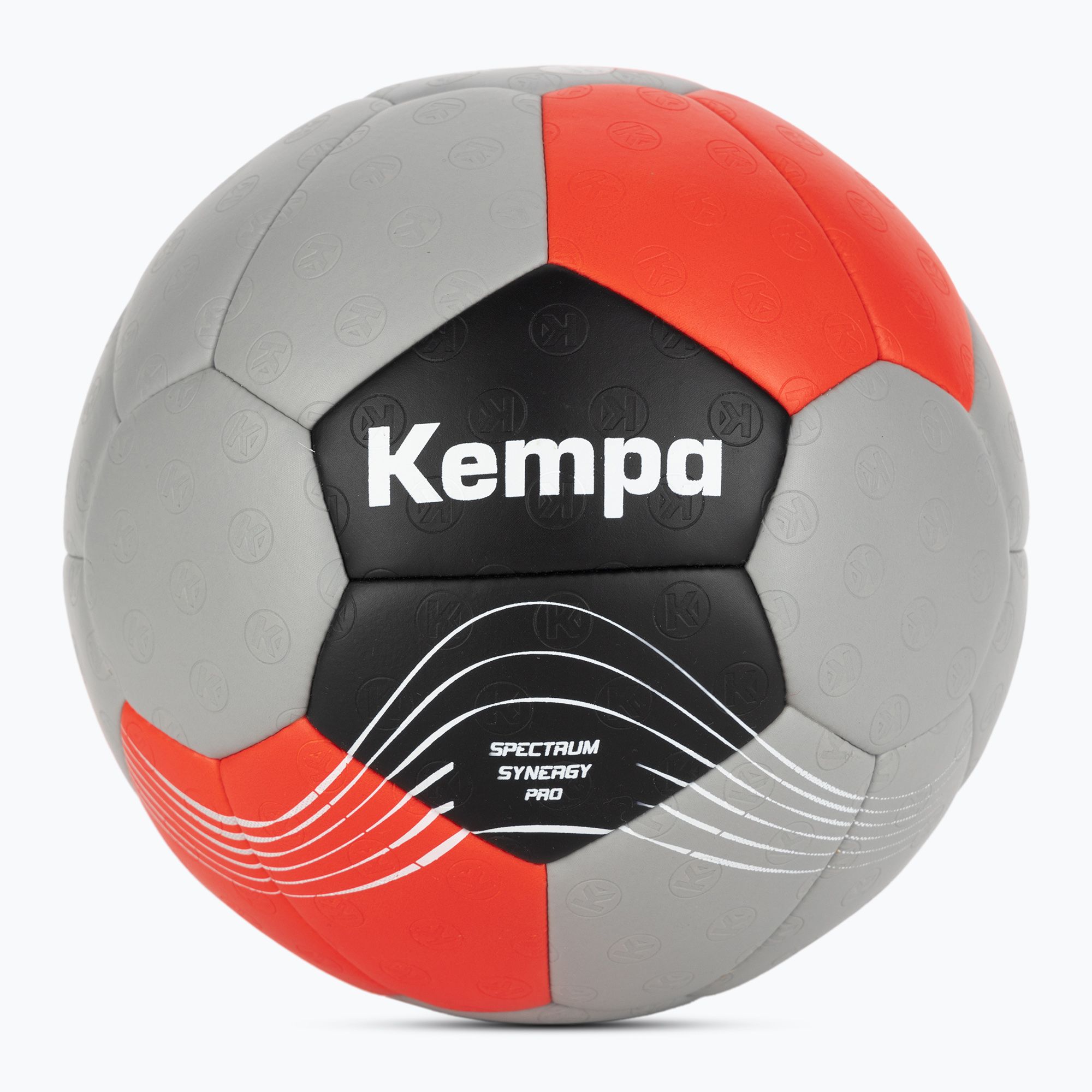 Piłka do piłki ręcznej Kempa Spectrum Synergy Pro szary/czerwony rozmiar 3 