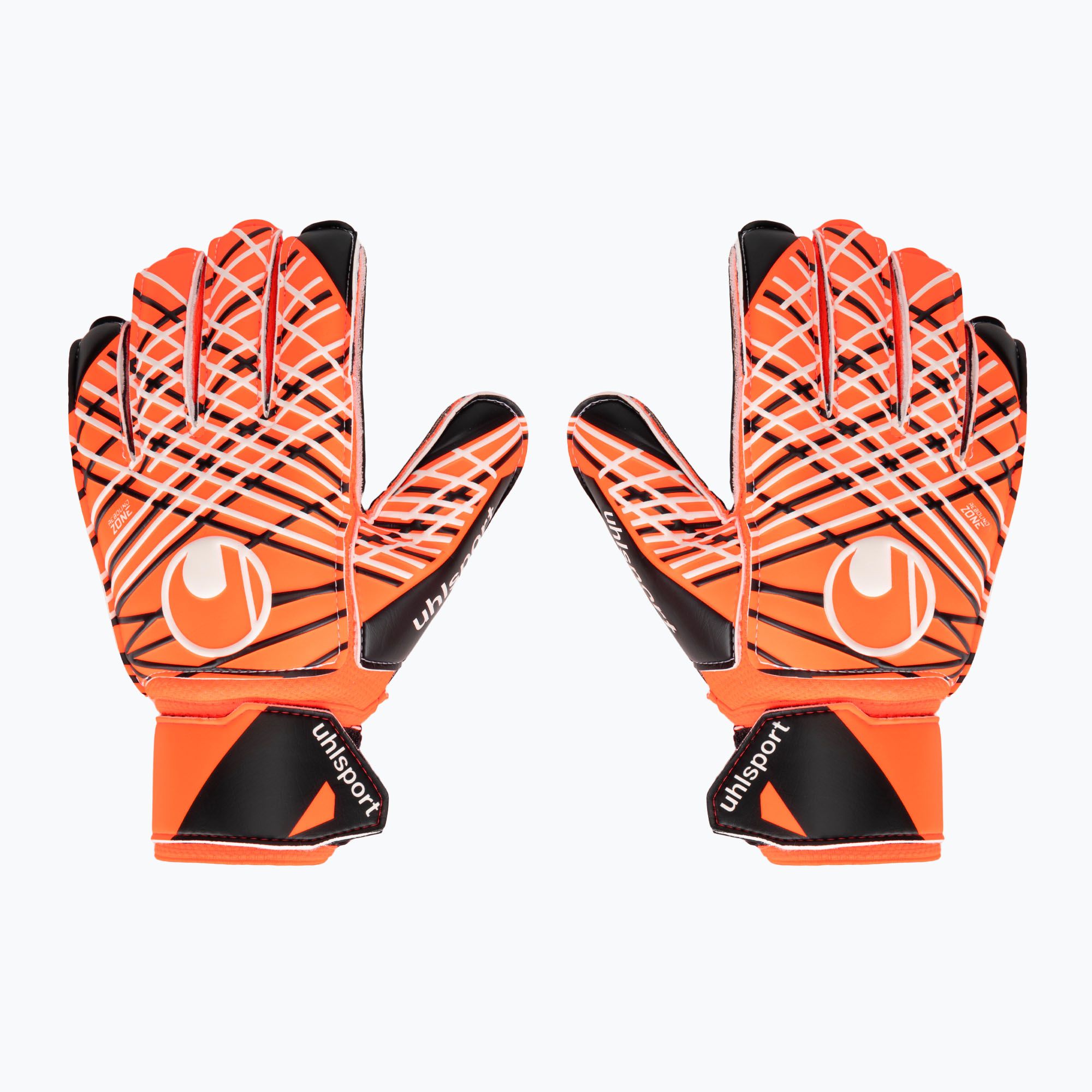 Rękawice bramkarskie uhlsport Soft Resist + Flex Frame fluo orange/white/black 