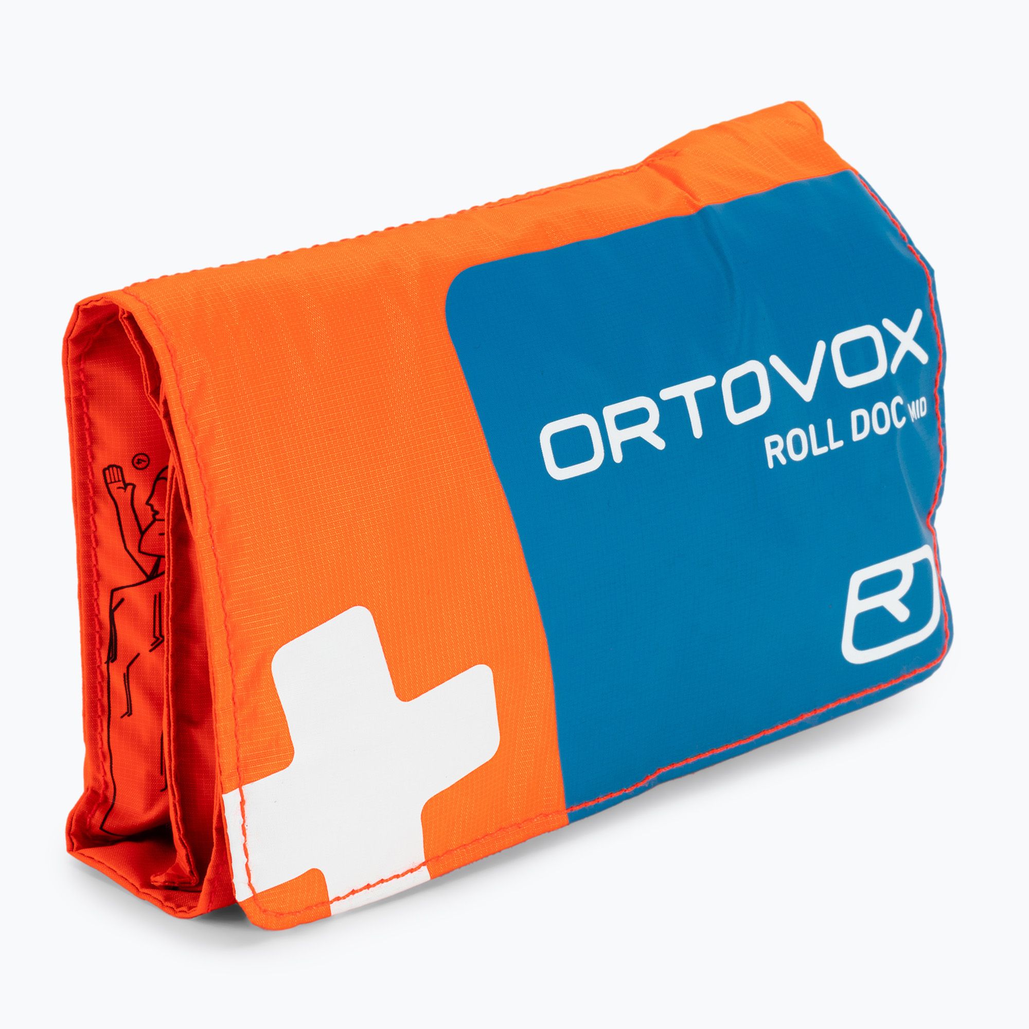Apteczka turystyczna ORTOVOX First Aid Roll Doc Mid shocking orange 