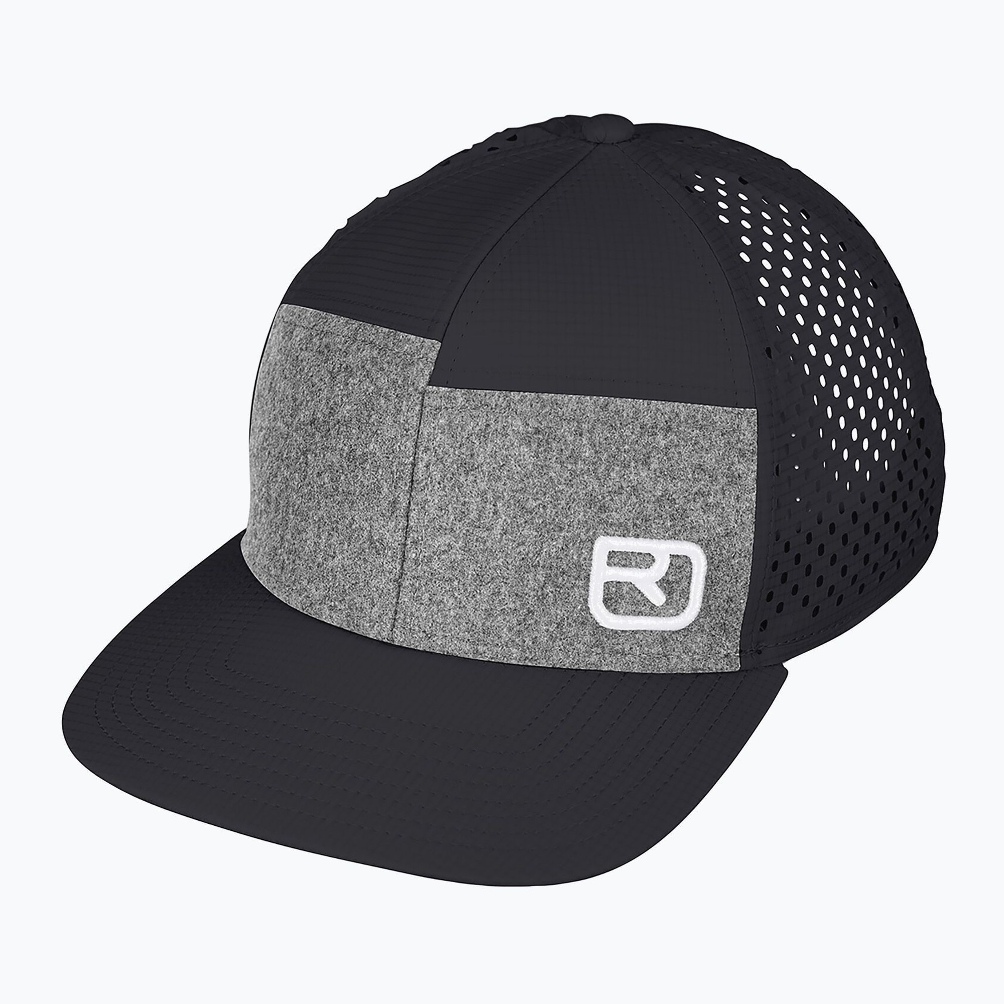 Czapka z daszkiem Ortovox Logo Air Trucker black raven 