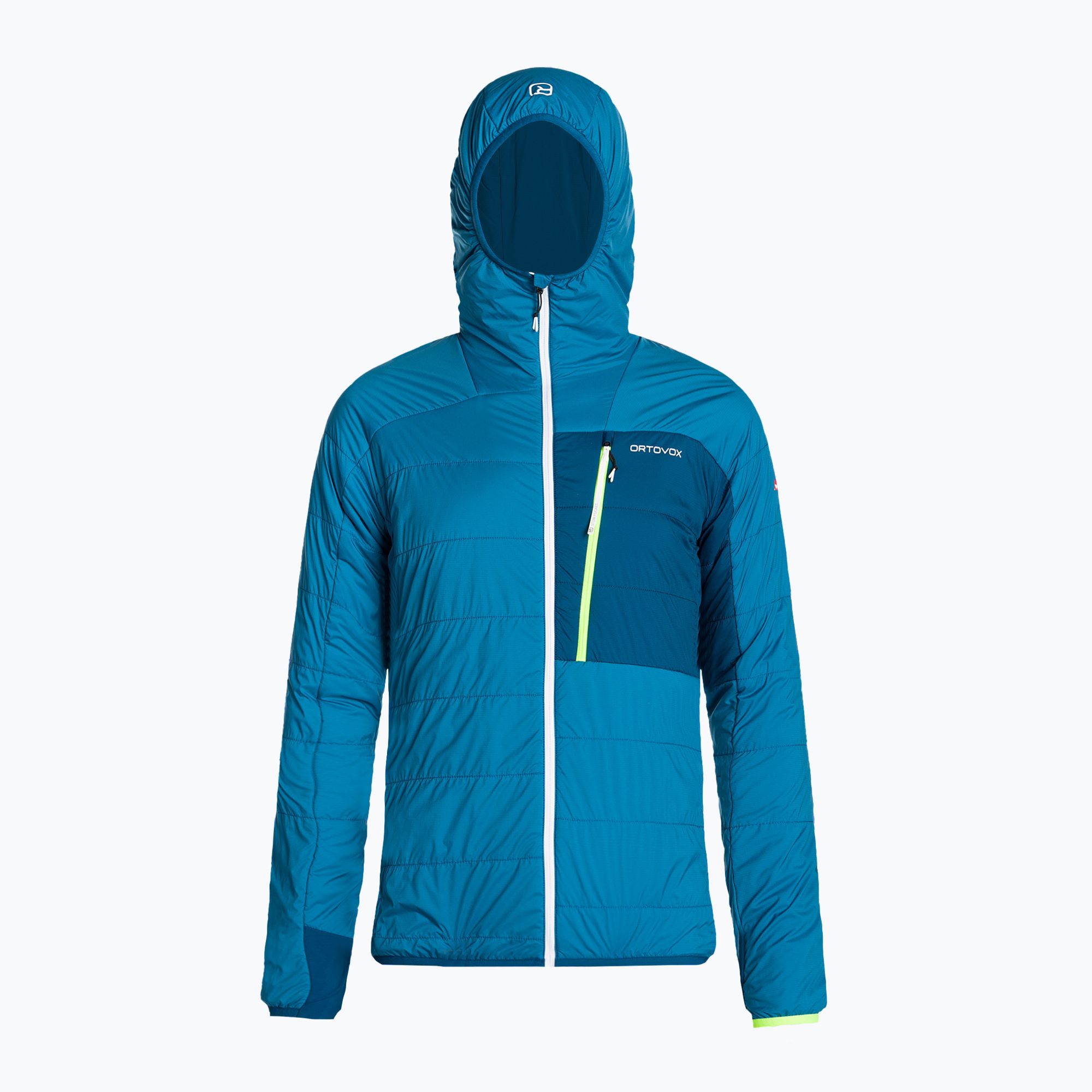 Kurtka hybrydowa męska ORTOVOX Swisswool Piz Duan mountain blue 
