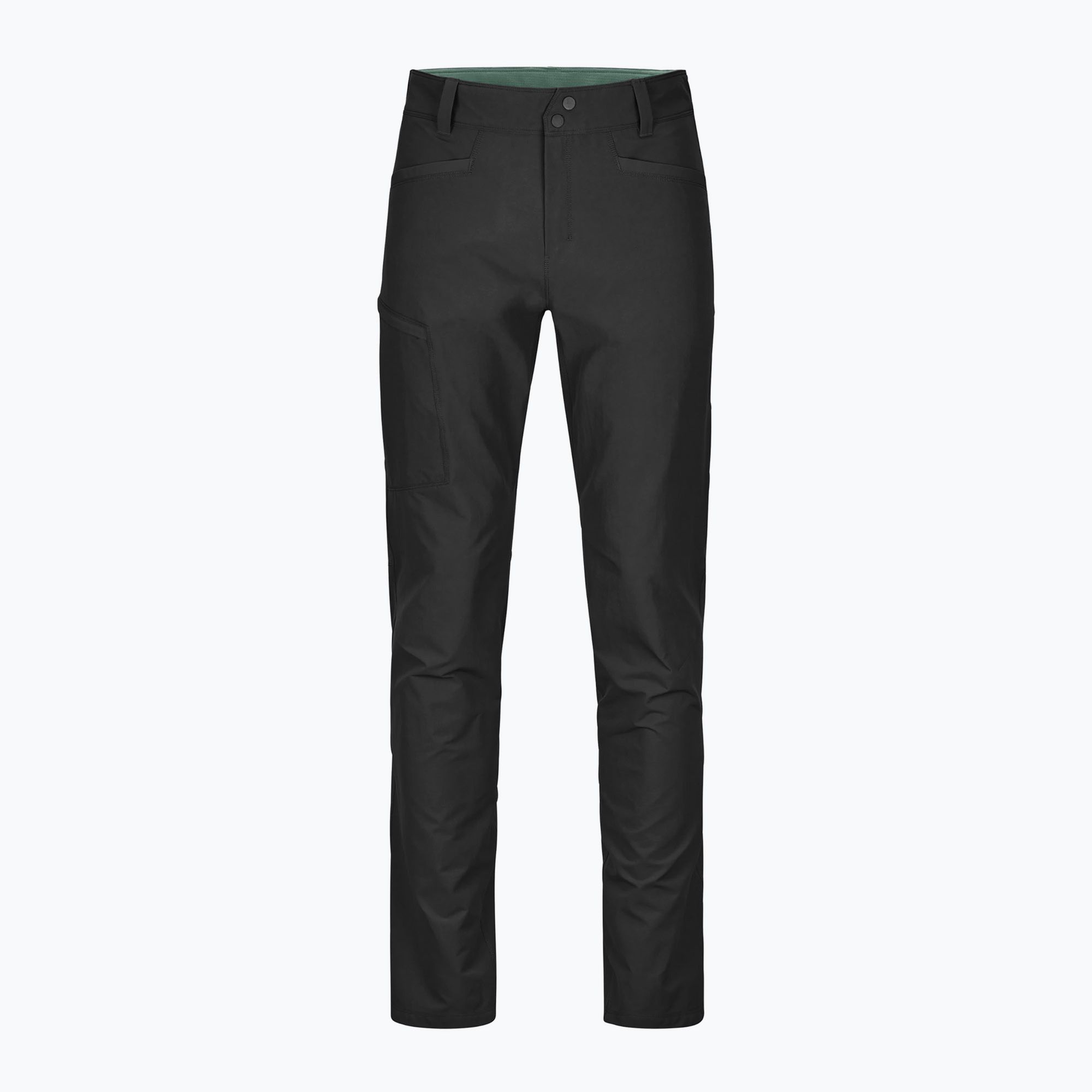 Spodnie softshell meskie ORTOVOX Pelmo black raven 