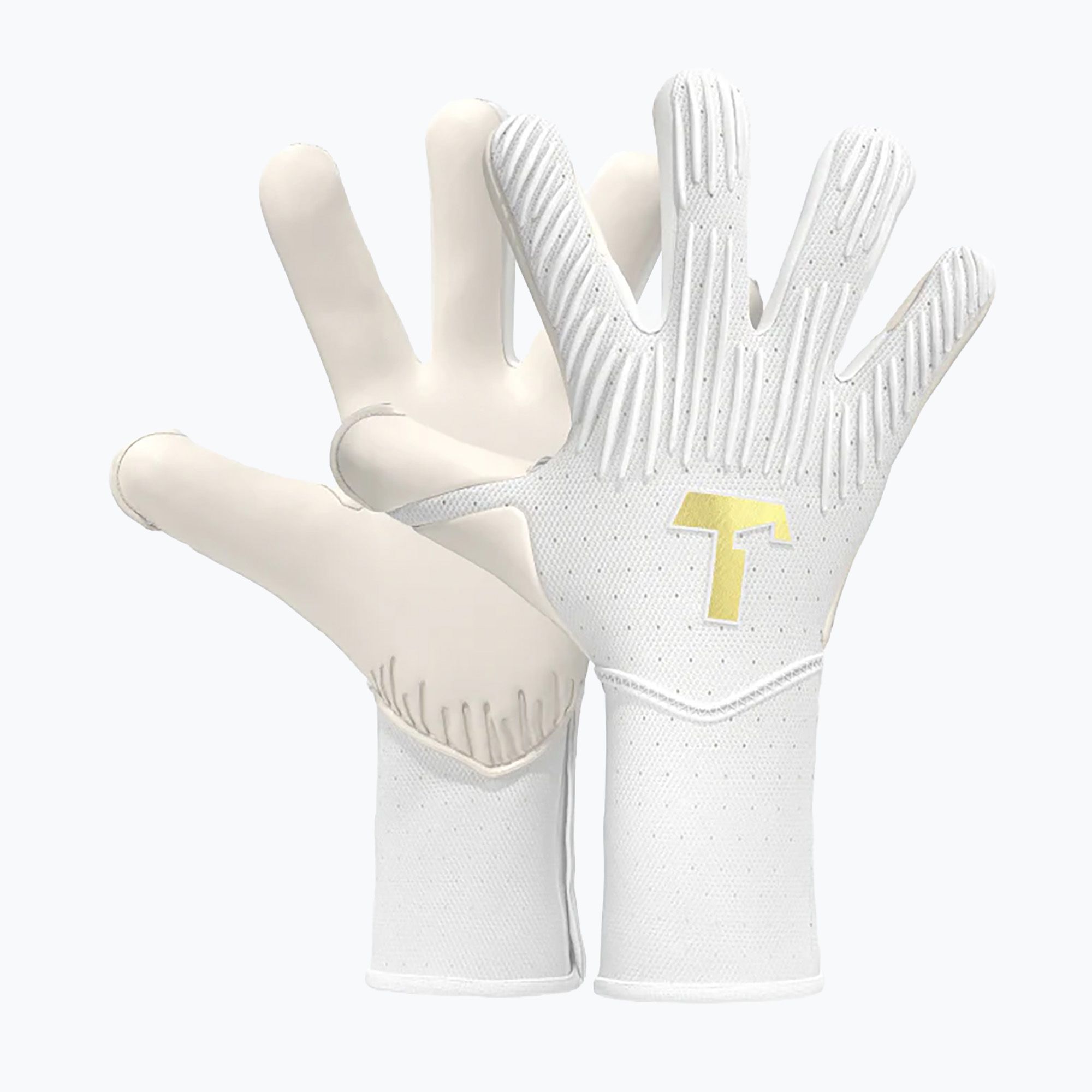 Rękawice bramkarskie T1TAN Rebel 2.0 White-Out FP white 