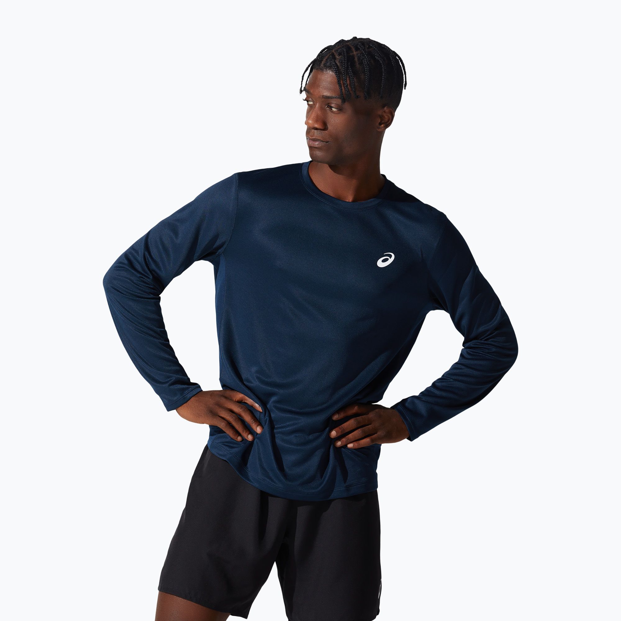 Longsleeve do biegania męski ASICS Core Top french blue 
