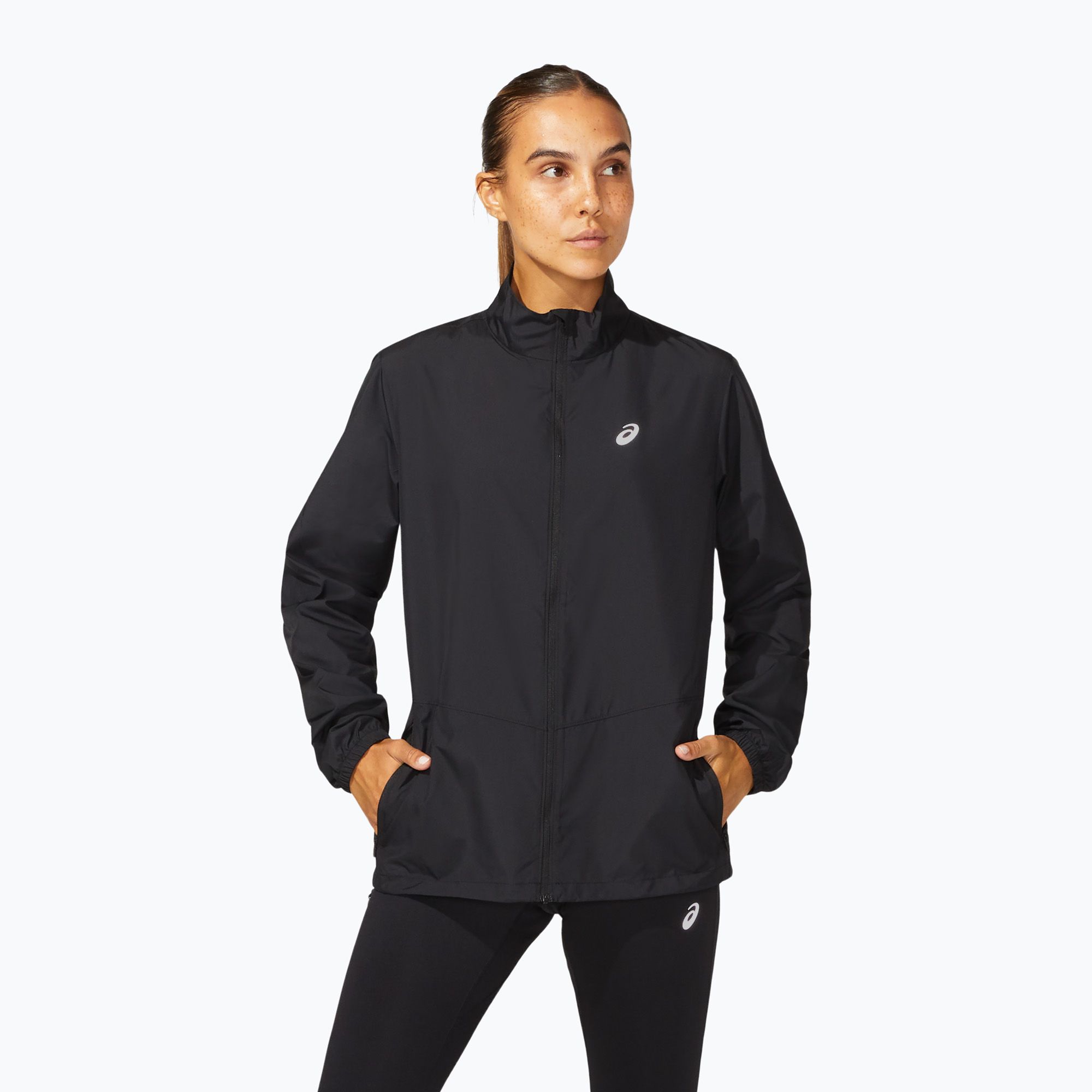 Kurtka do biegania damska ASICS Core Jacket performance black 