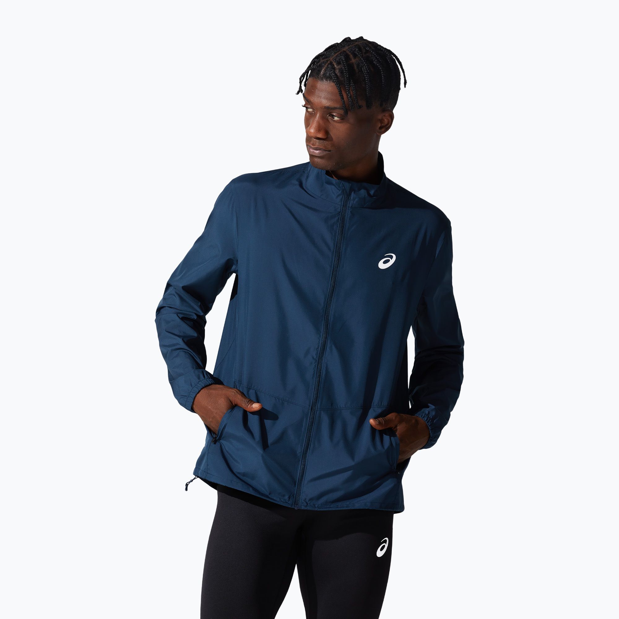 Kurtka do biegania męska ASICS Core Jacket french blue 