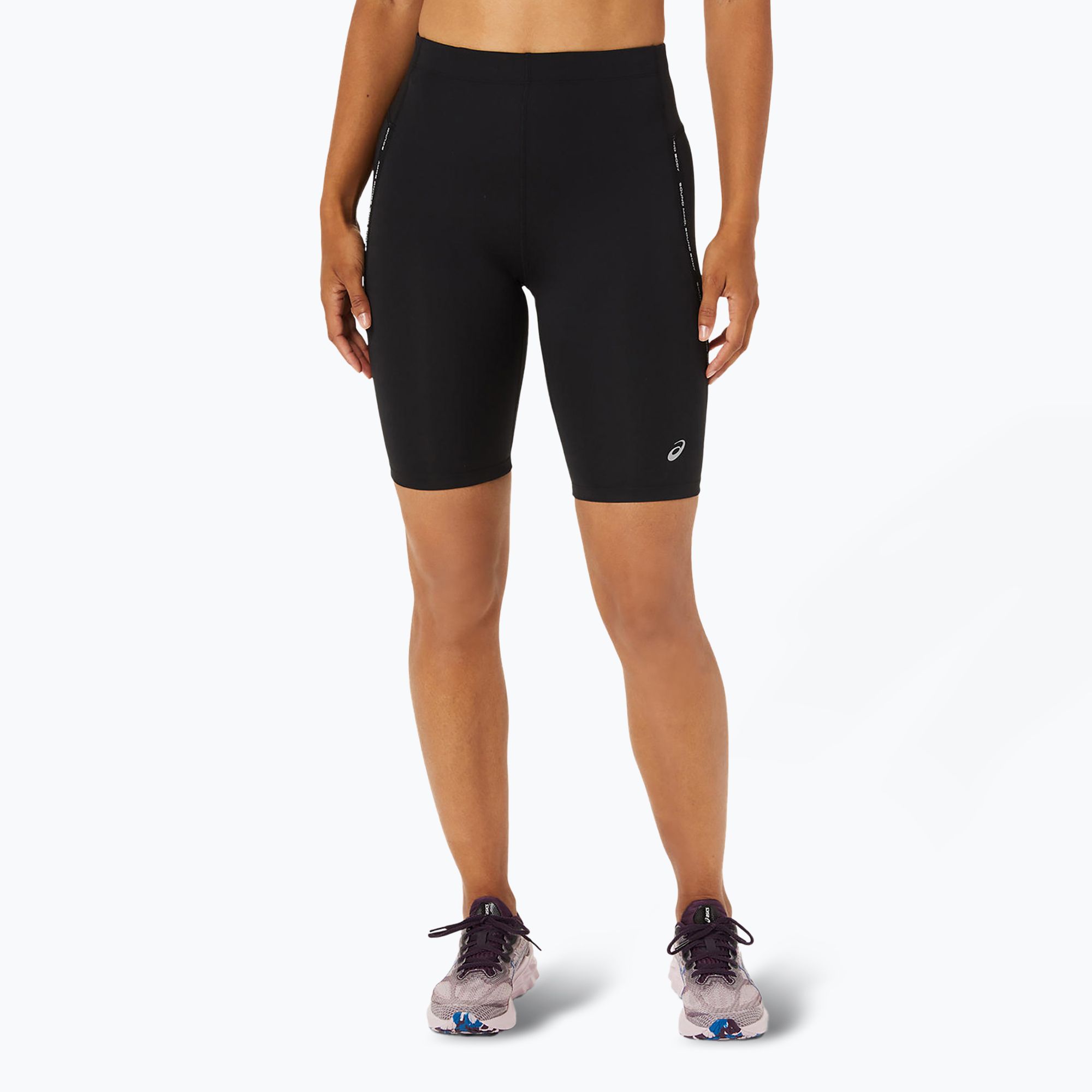 Spodenki do biegania damskie ASICS Race Sprinter Tight permormance black 