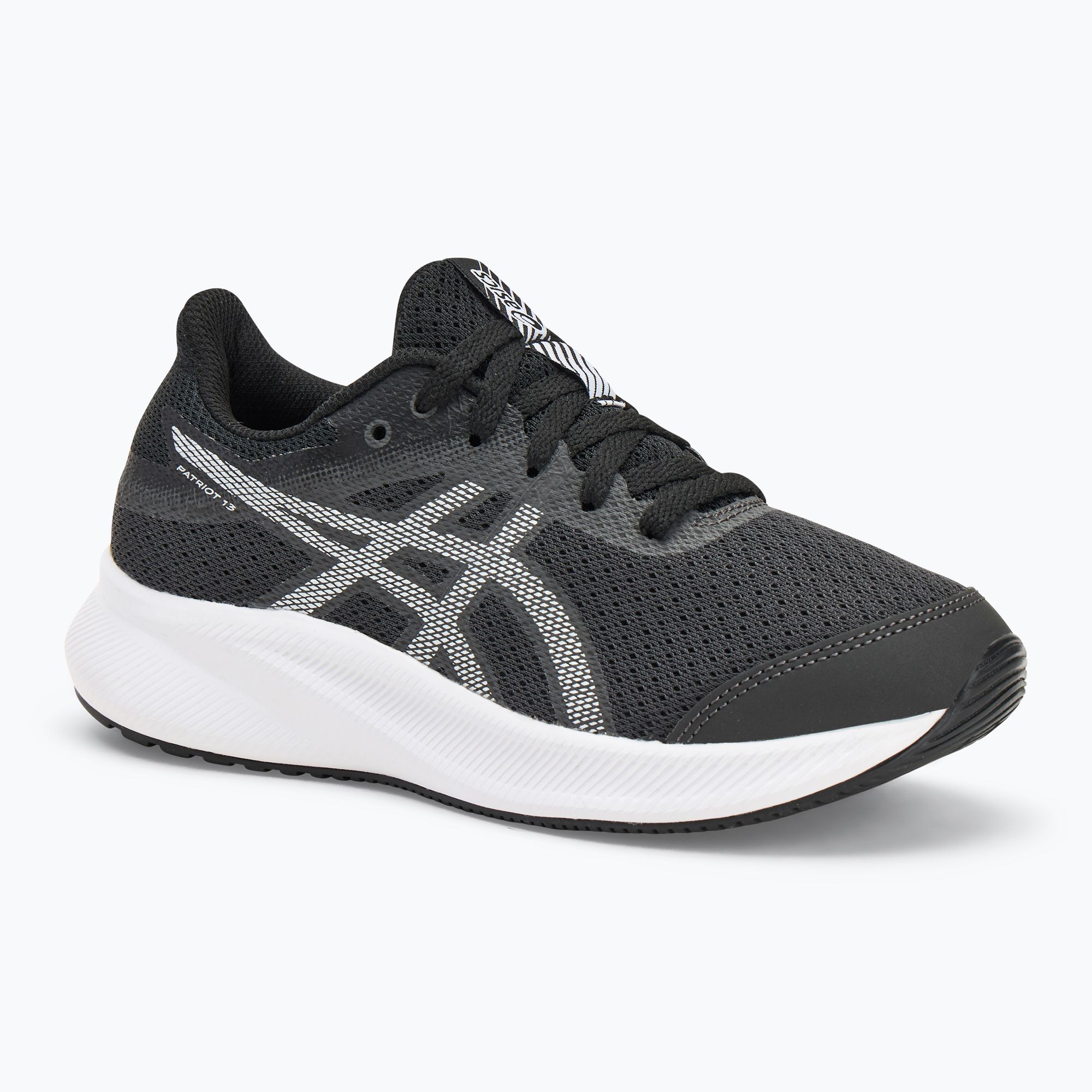 Buty do biegania dziecięce ASICS Patriot 13 GS graphite grey/white 