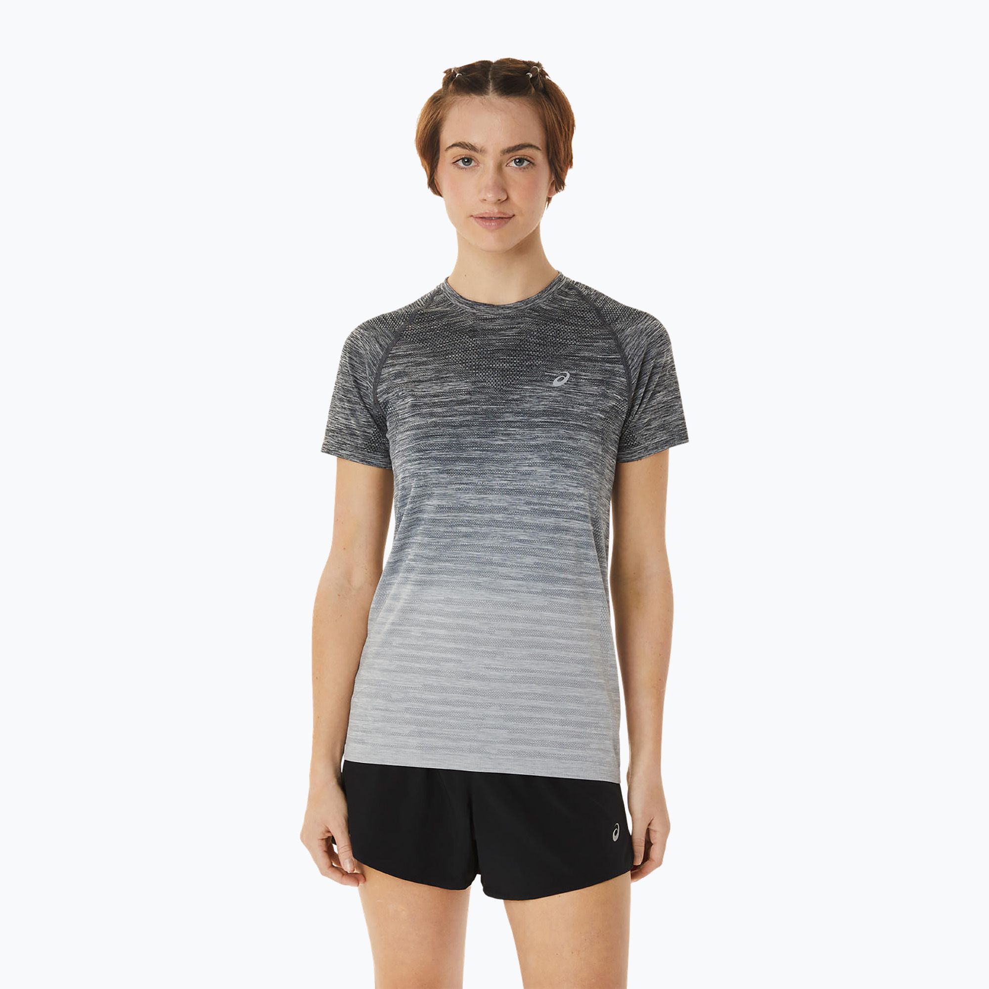 Koszulka do biegania damska ASICS Seamless carrier grey/glacier grey 