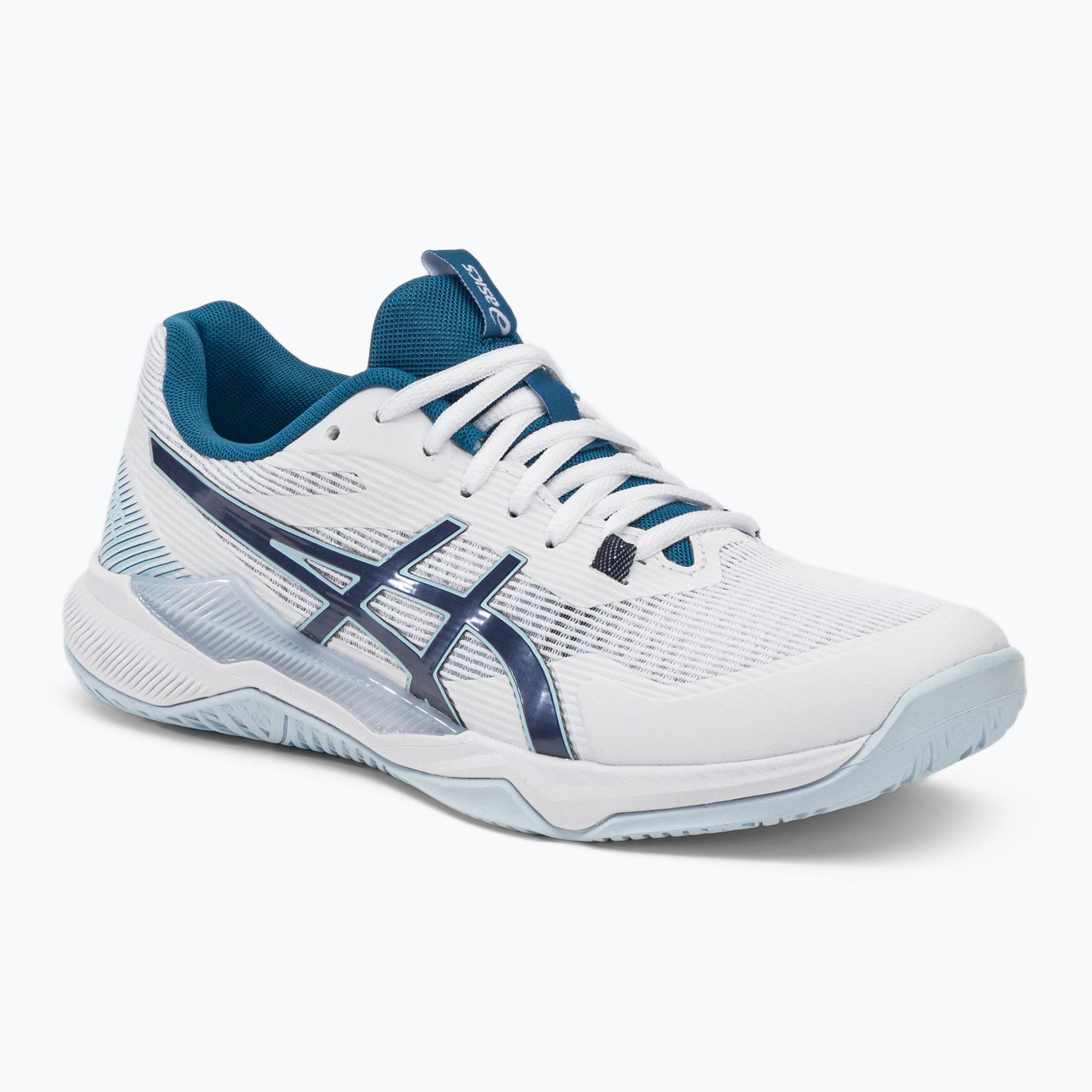 Buty do piłki ręcznej damskie ASICS Gel-Tactic white/indigo blue 