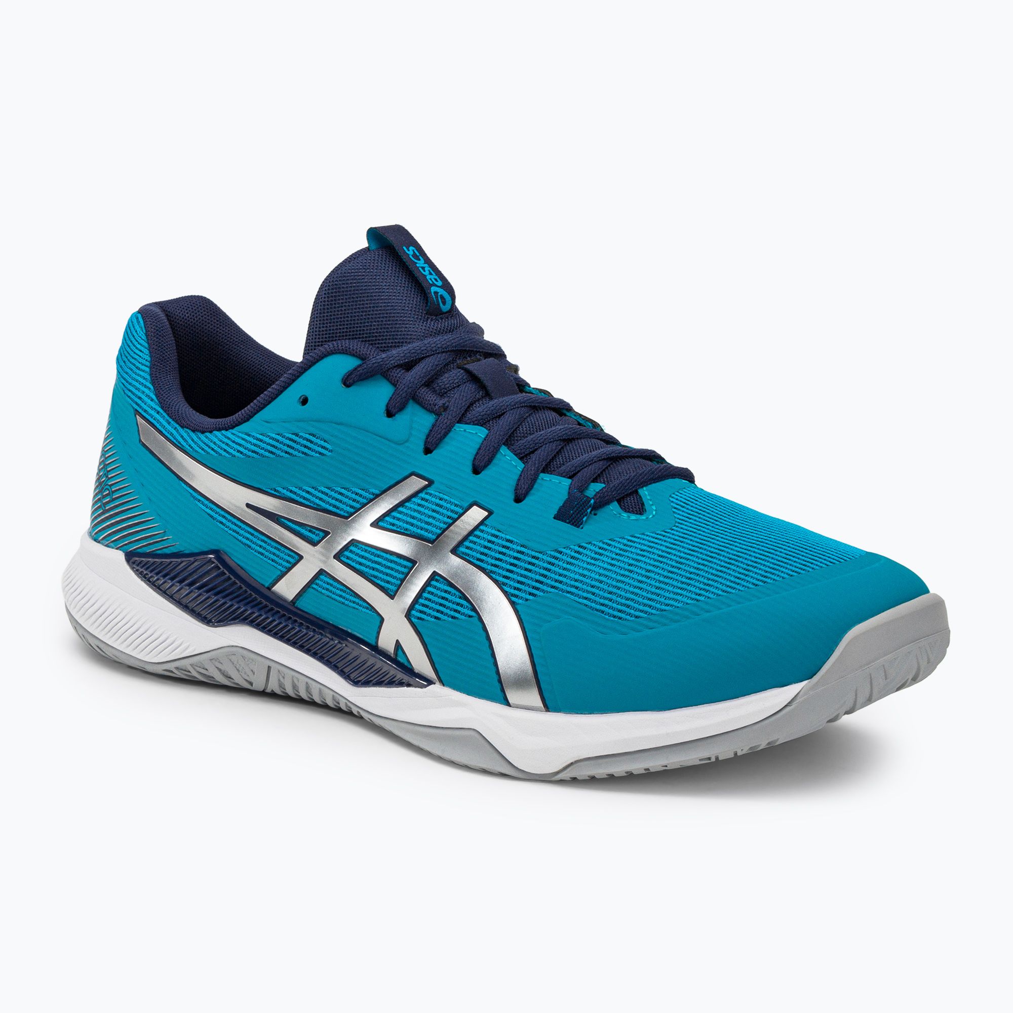 Buty do piłki ręcznej męskie ASICS Gel-Tactic island blue/pure silver 