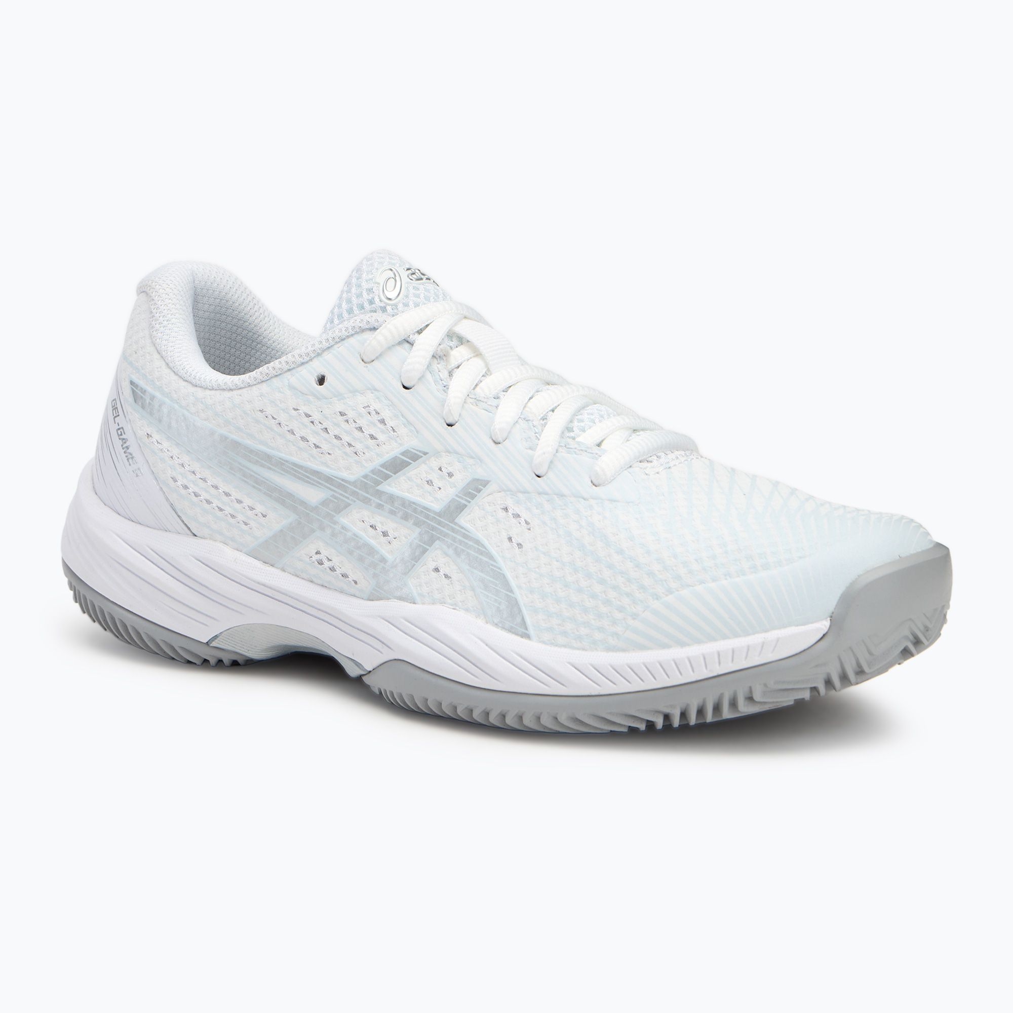 Buty do tenisa damskie ASICS Gel-Game 9 Clay/OC W white/pure silver 