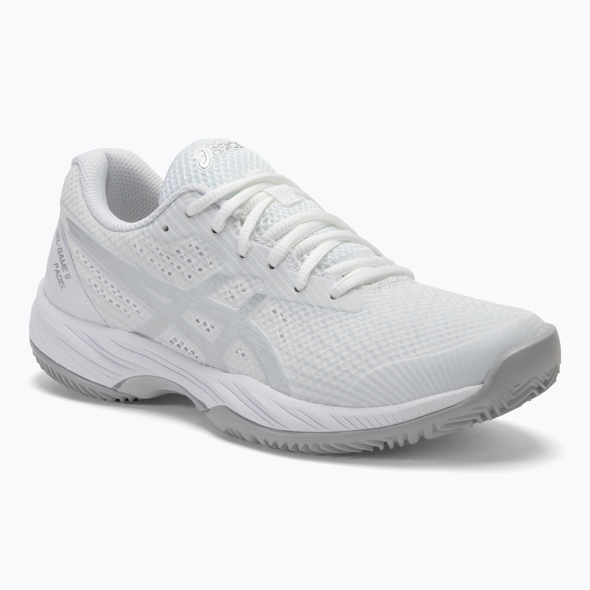 Buty do padla damskie ASICS Gel-Game 9 Padel W white/pure silver 