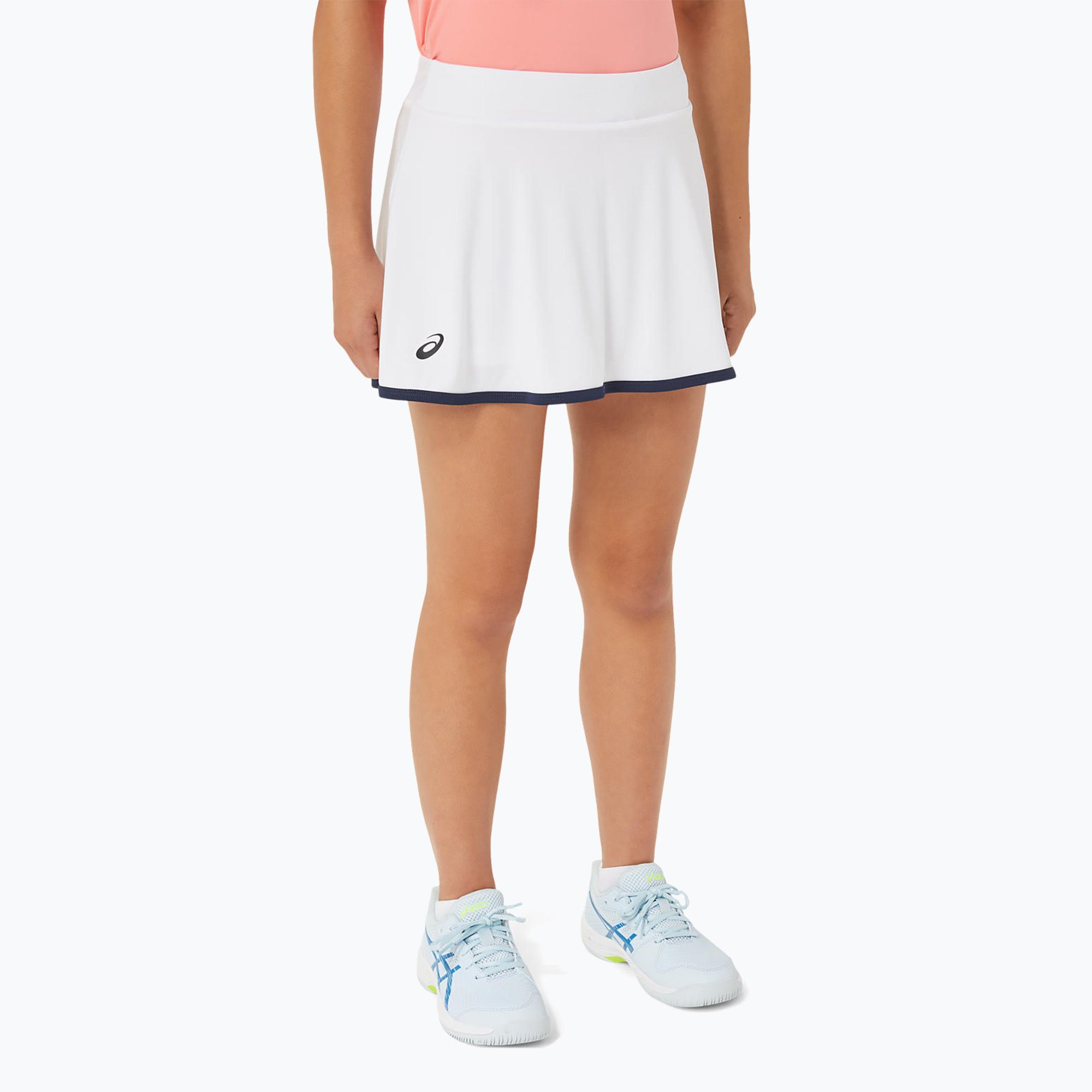 Spódnica tenisowa dziecięca ASICS Tennis brilliant white 