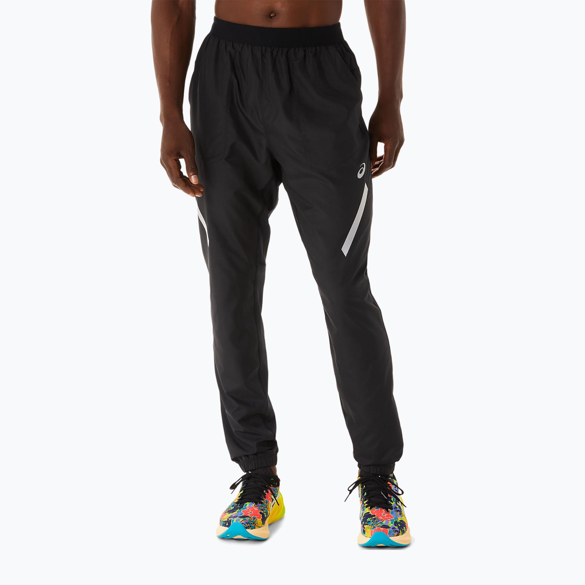 Spodnie do biegania męskie ASICS Lite-Show performance black 