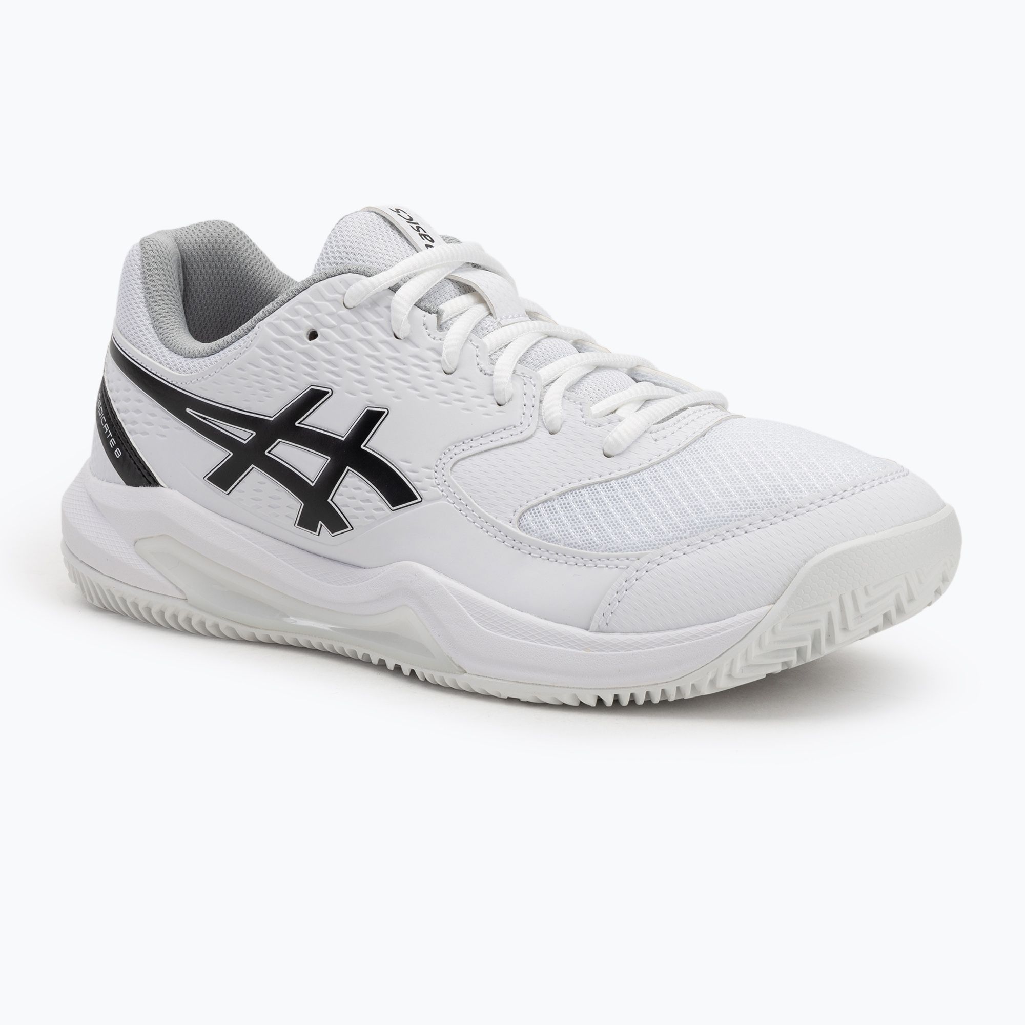 Buty do tenisa męskie ASICS Gel-Dedicate 8 Clay white/black 