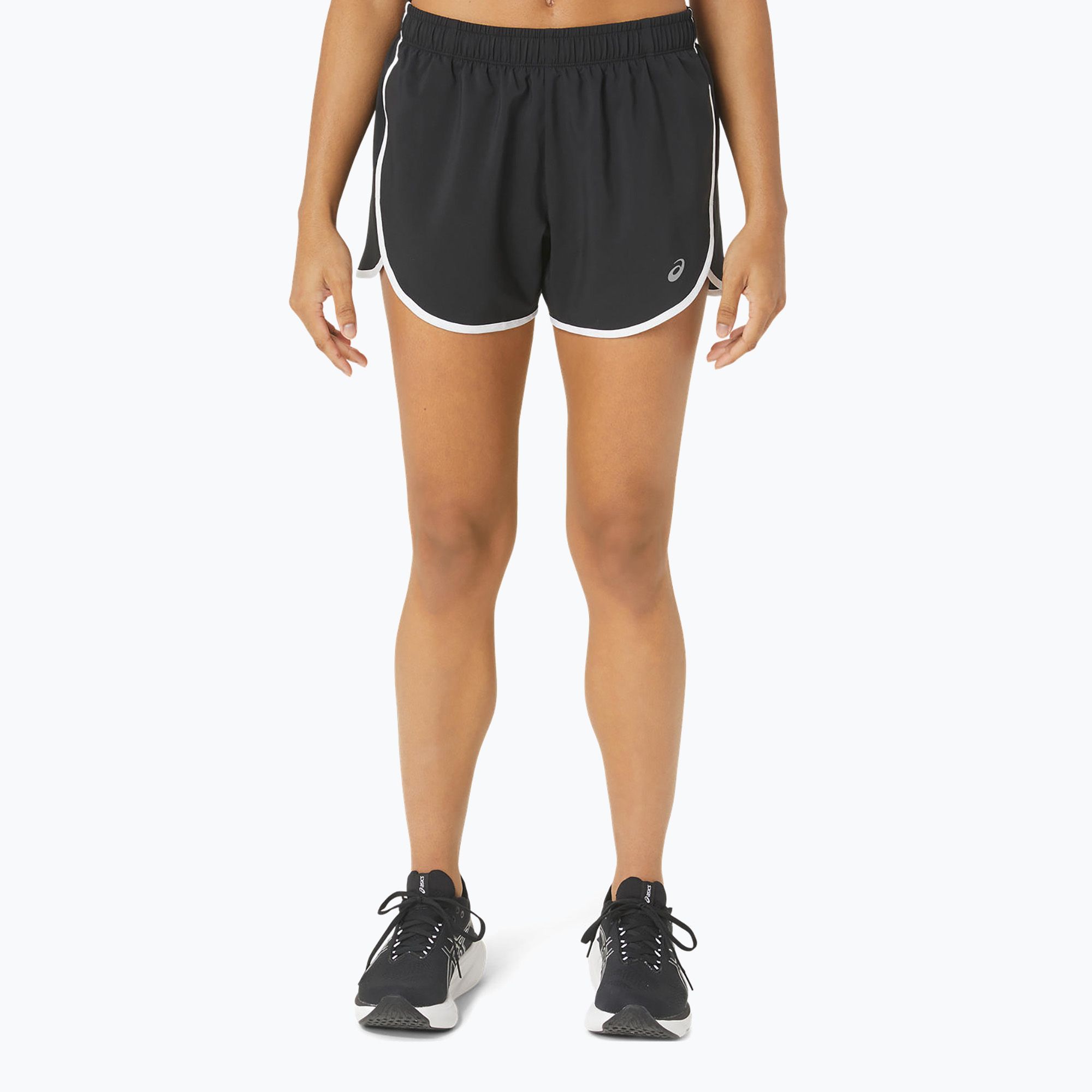 Spodenki do biegania damskie ASICS Icon 4IN performance black 