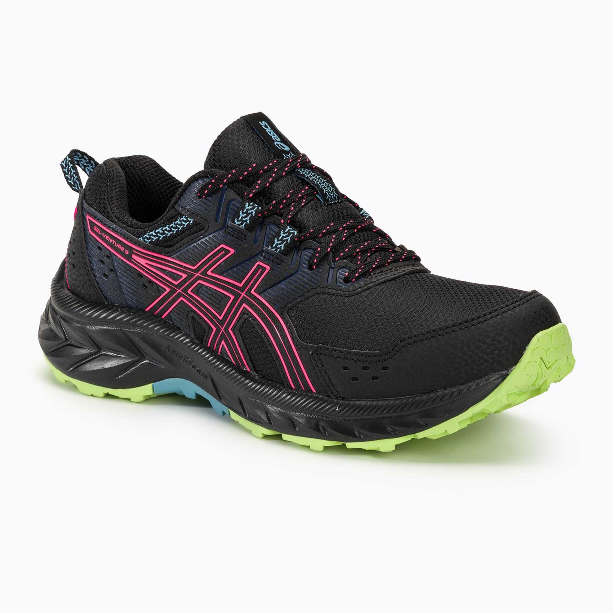 Buty do biegania damskie ASICS Gel-Venture 9 black/hot pink