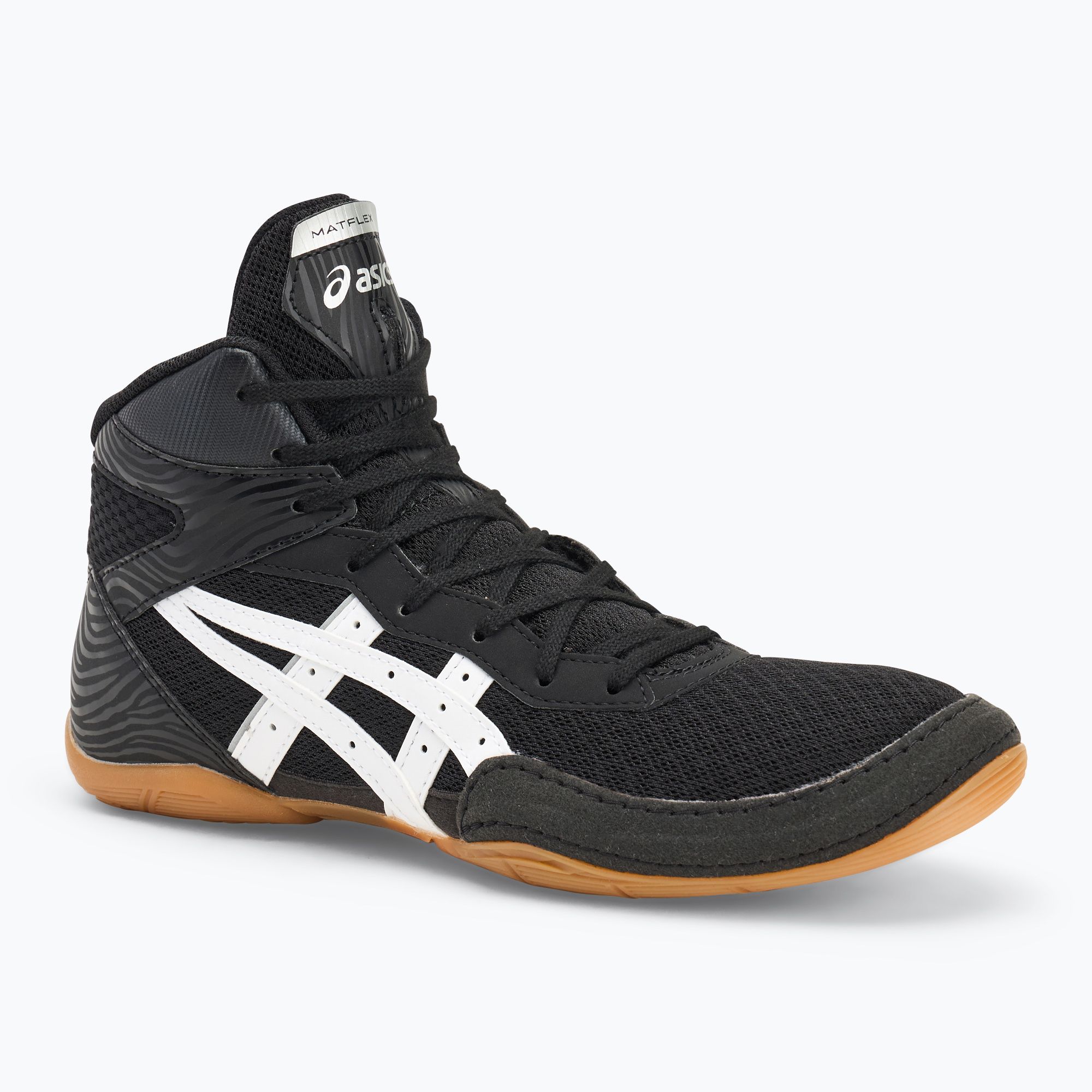 Buty zapaśnicze ASICS Matflex 7 black/white 