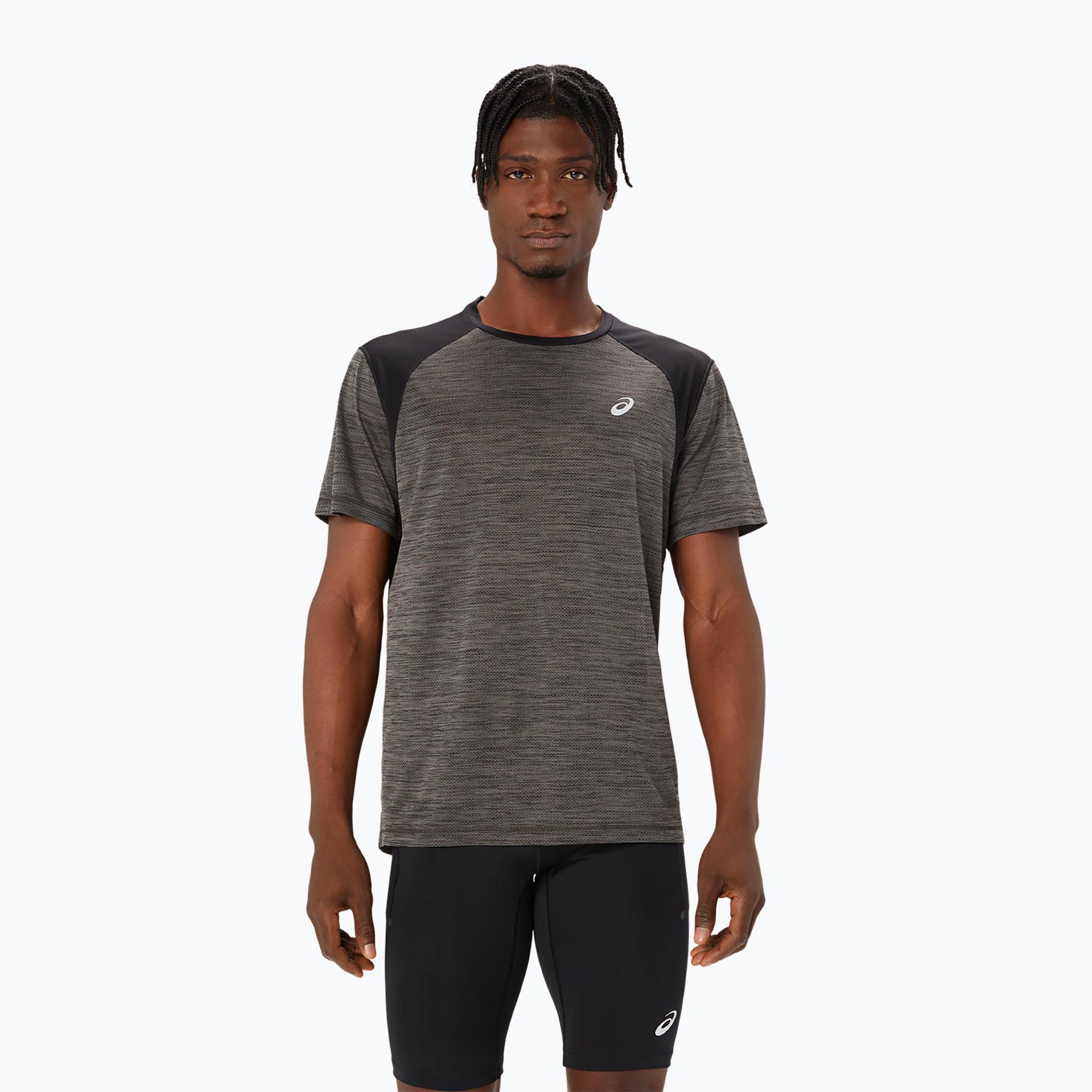 Koszulka do biegania męska ASICS Road Top performance black 