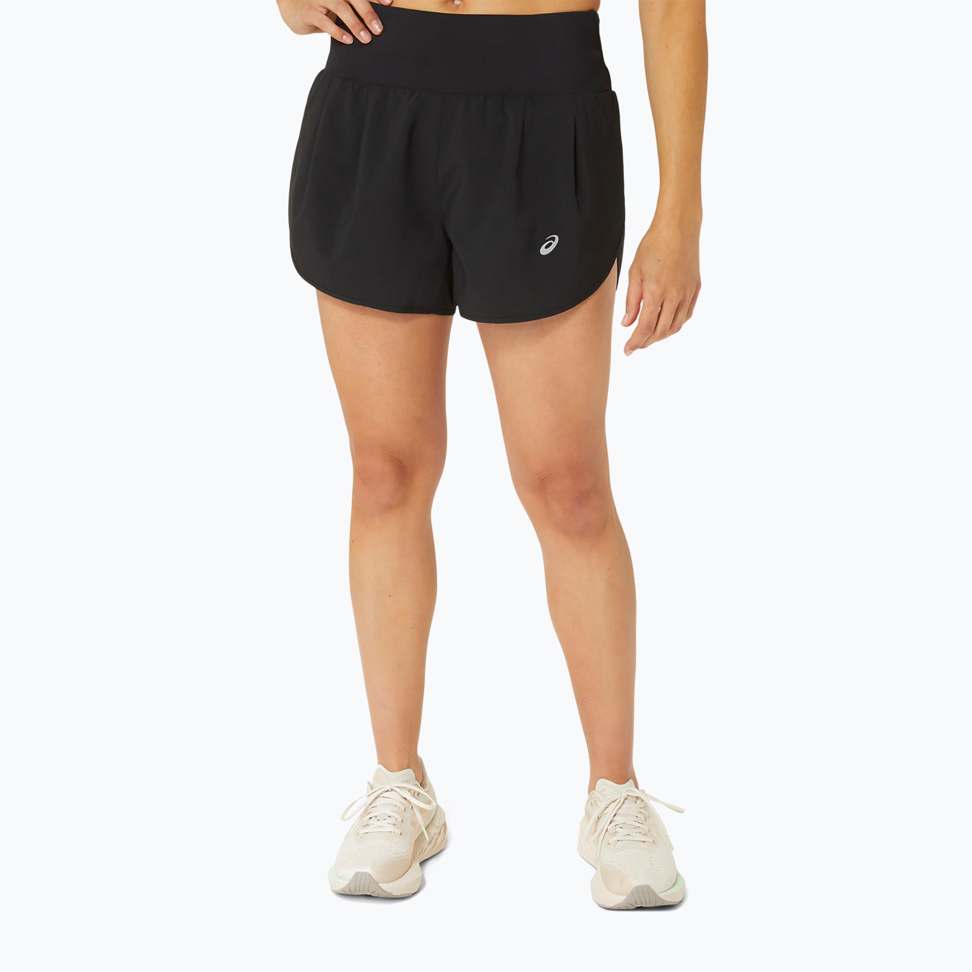 Spodenki do biegania damskie ASICS Road 3.5IN performance black 