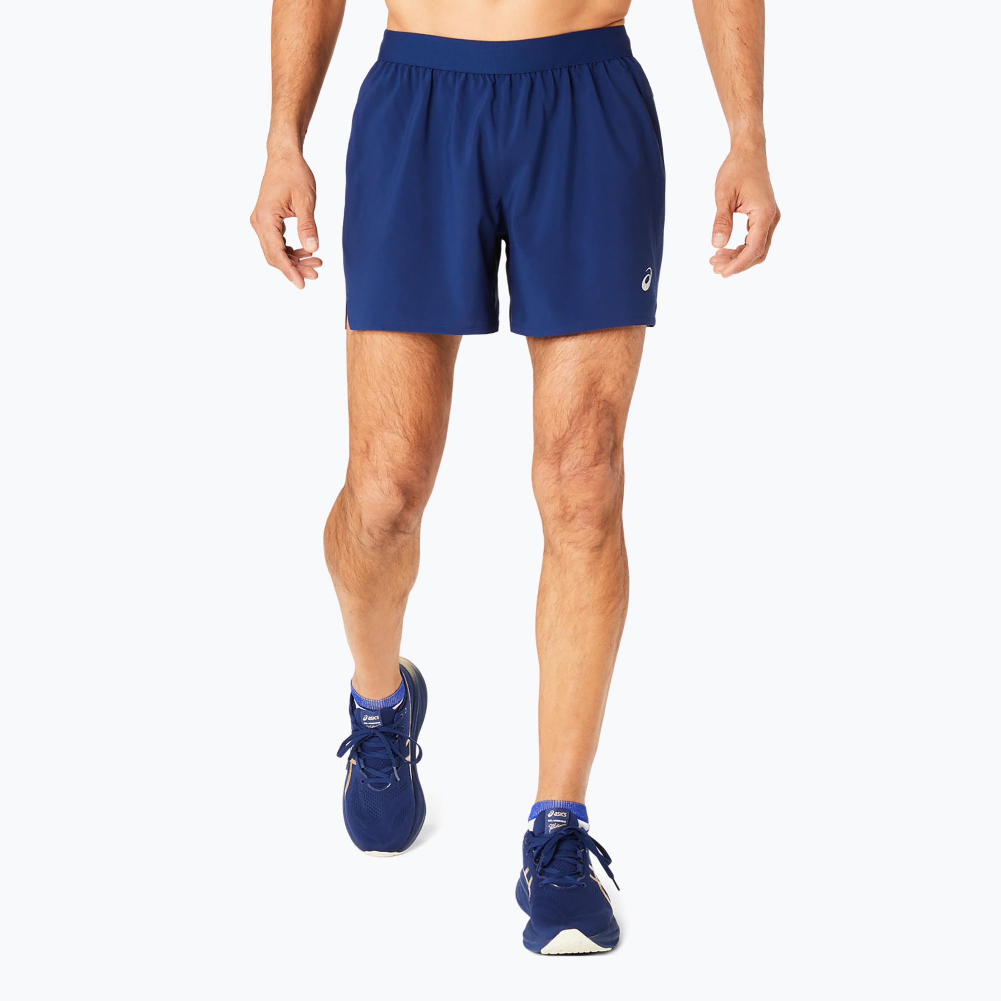Spodenki do biegania męskie ASICS Road 5IN blue expanse 