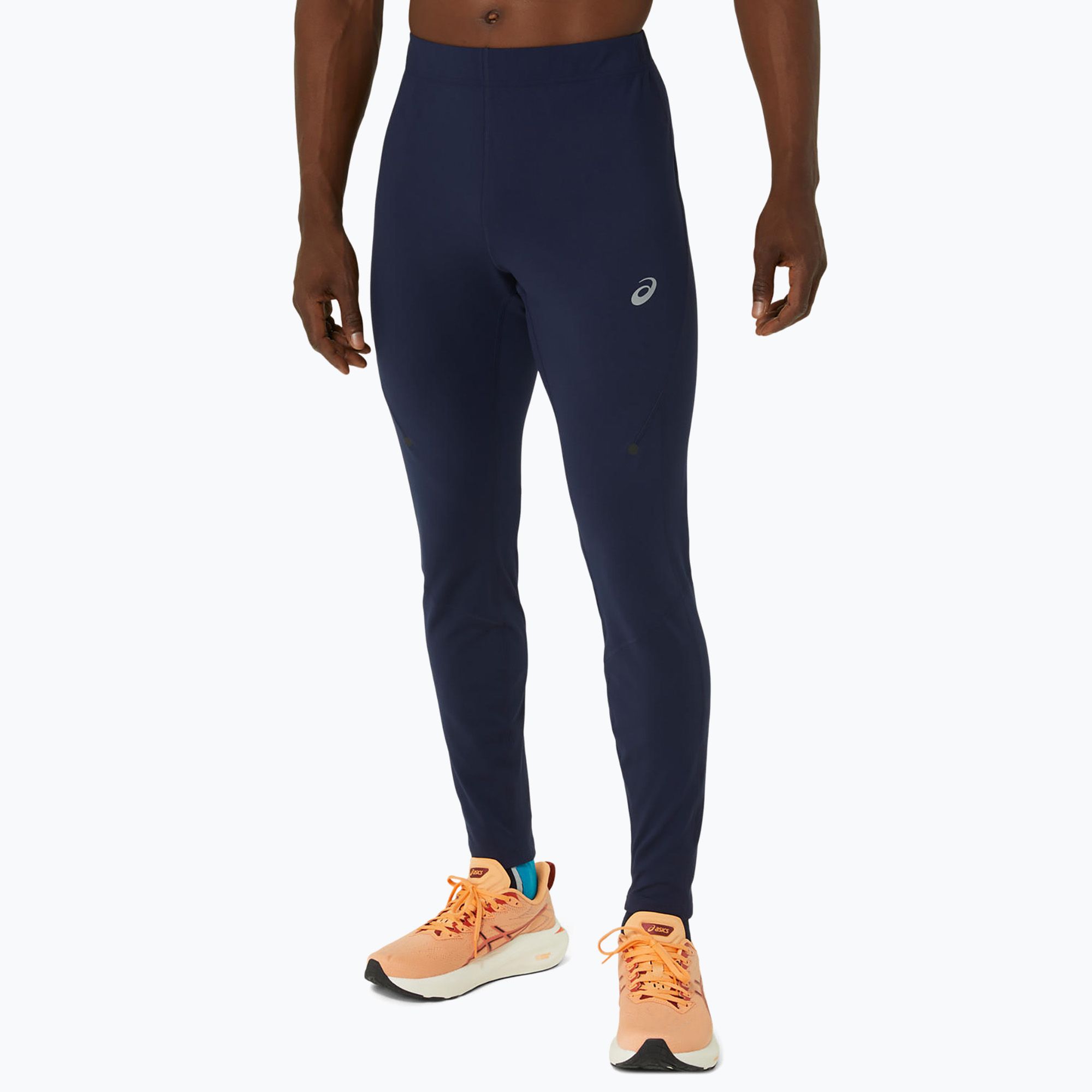 Legginsy do biegania męskie ASICS Road Winter midnight 