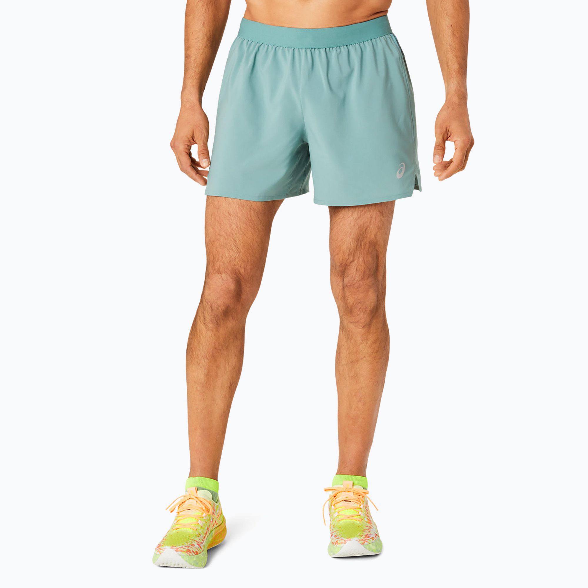 Spodenki do biegania męskie ASICS Road 5IN celadon 