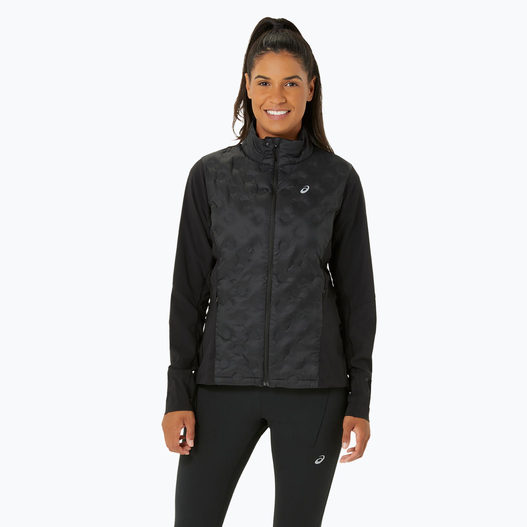 Kurtka do biegania damska ASICS Road Winter performance black 
