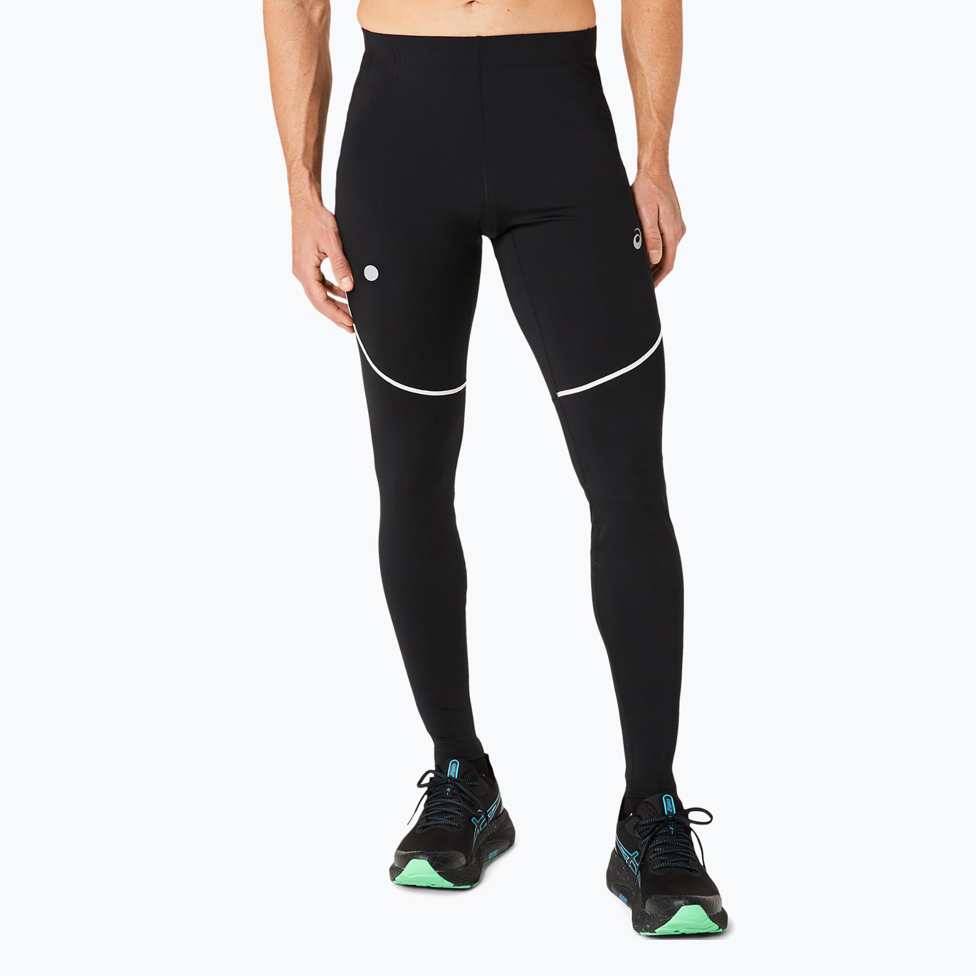 Legginsy do biegania męskie ASICS Road Lite-Show performance black 