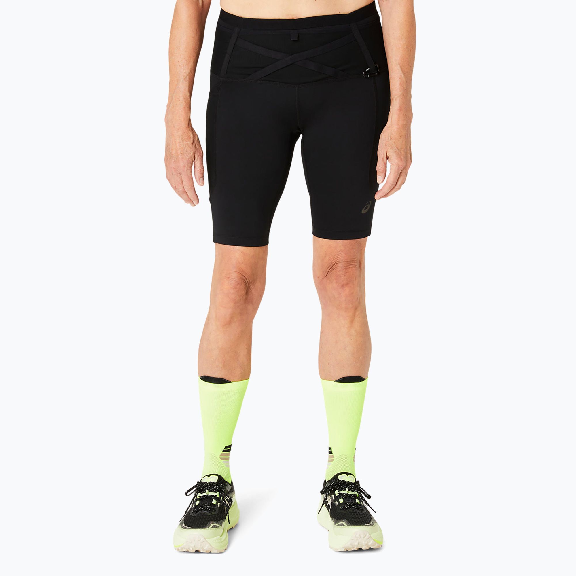Spodenki do biegania damskie ASICS Fujitrail Sprinter performance black 