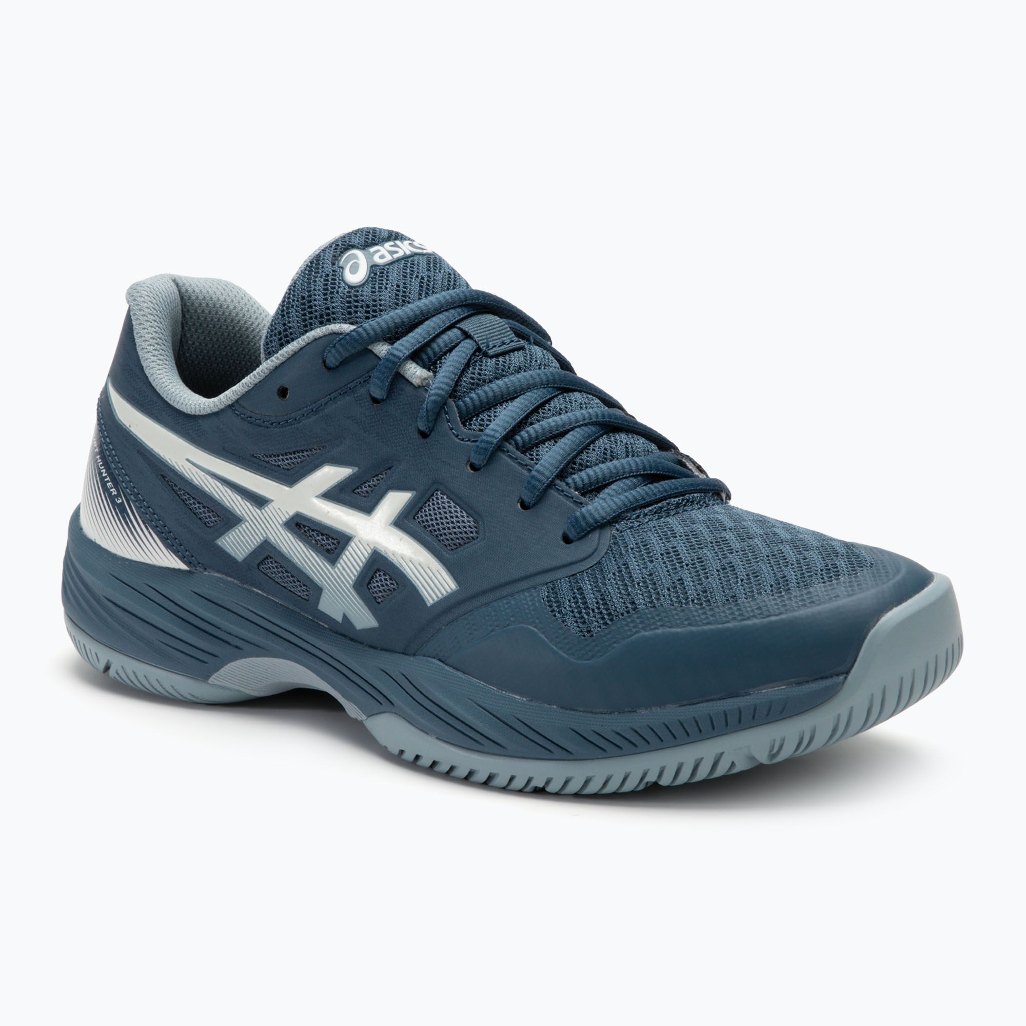 Buty do squasha męskie ASICS Gel-Court Hunter 3 vintage indigo/white 