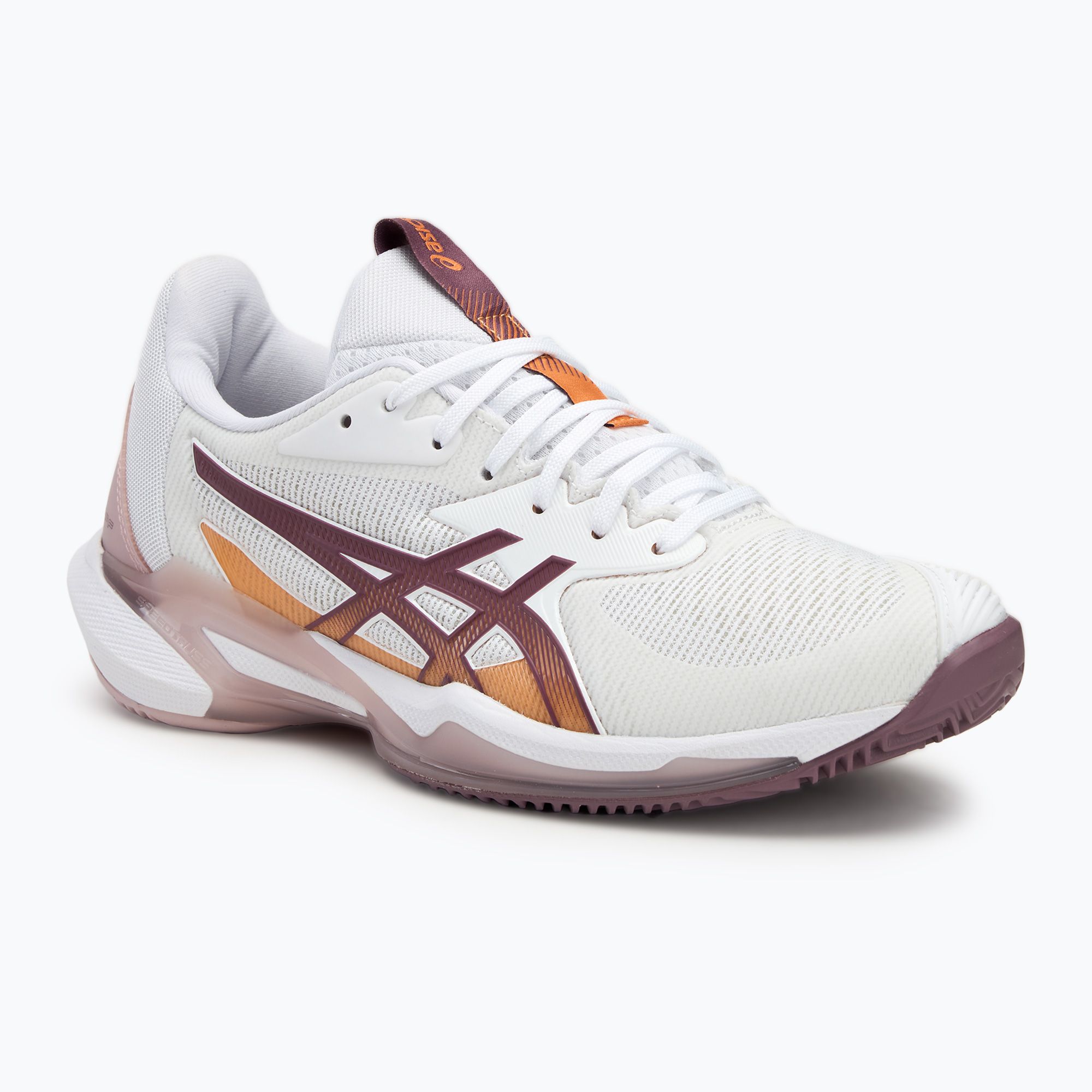 Buty do tenisa damskie ASICS Solution Speed FF 3 Clay W white/dusty mauve 