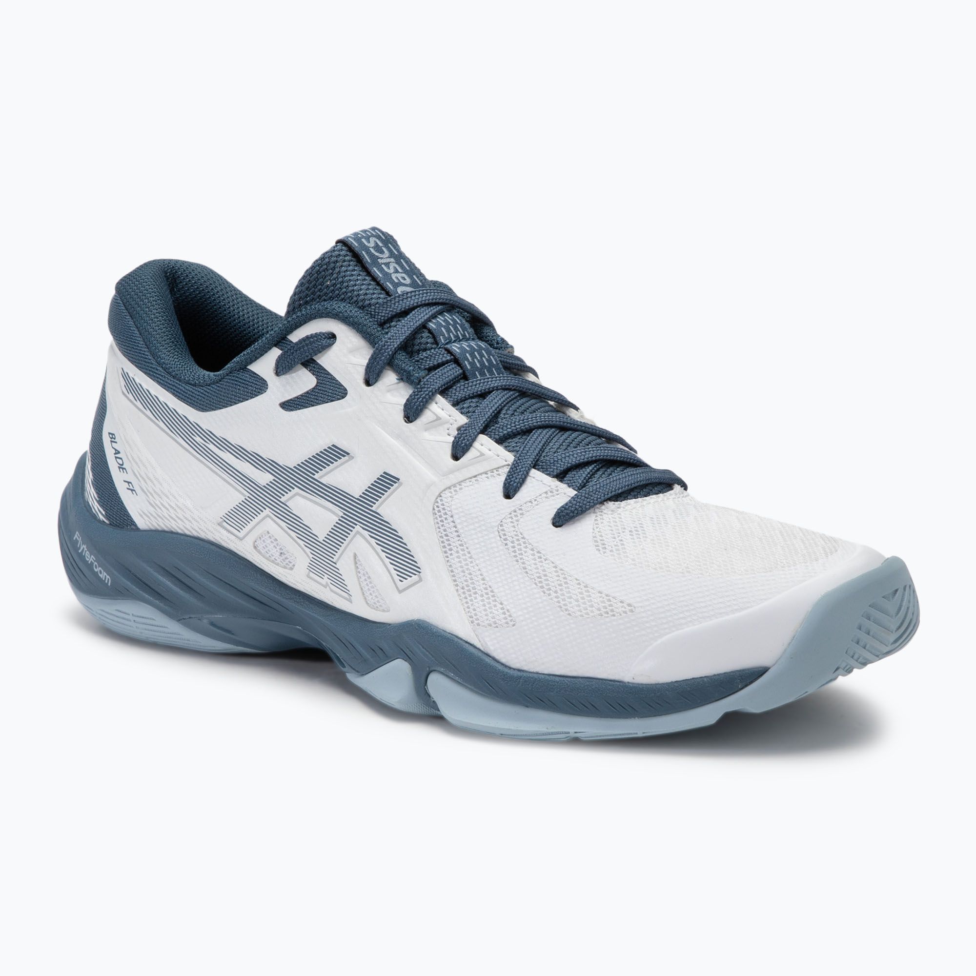 Buty męskie ASICS Blade FF white/vintage indigo 