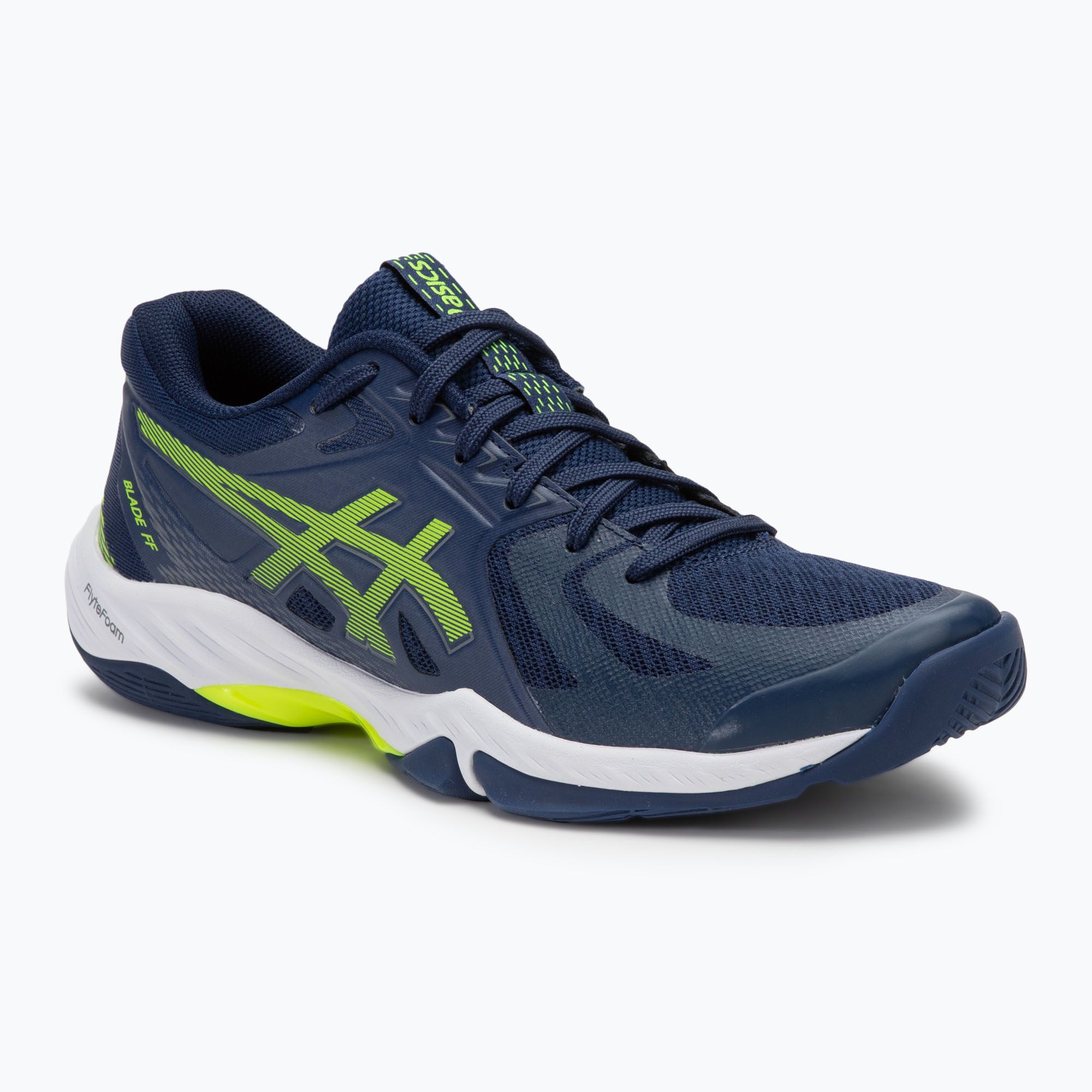 Buty męskie ASICS Blade FF blue expanse/safety yellow 