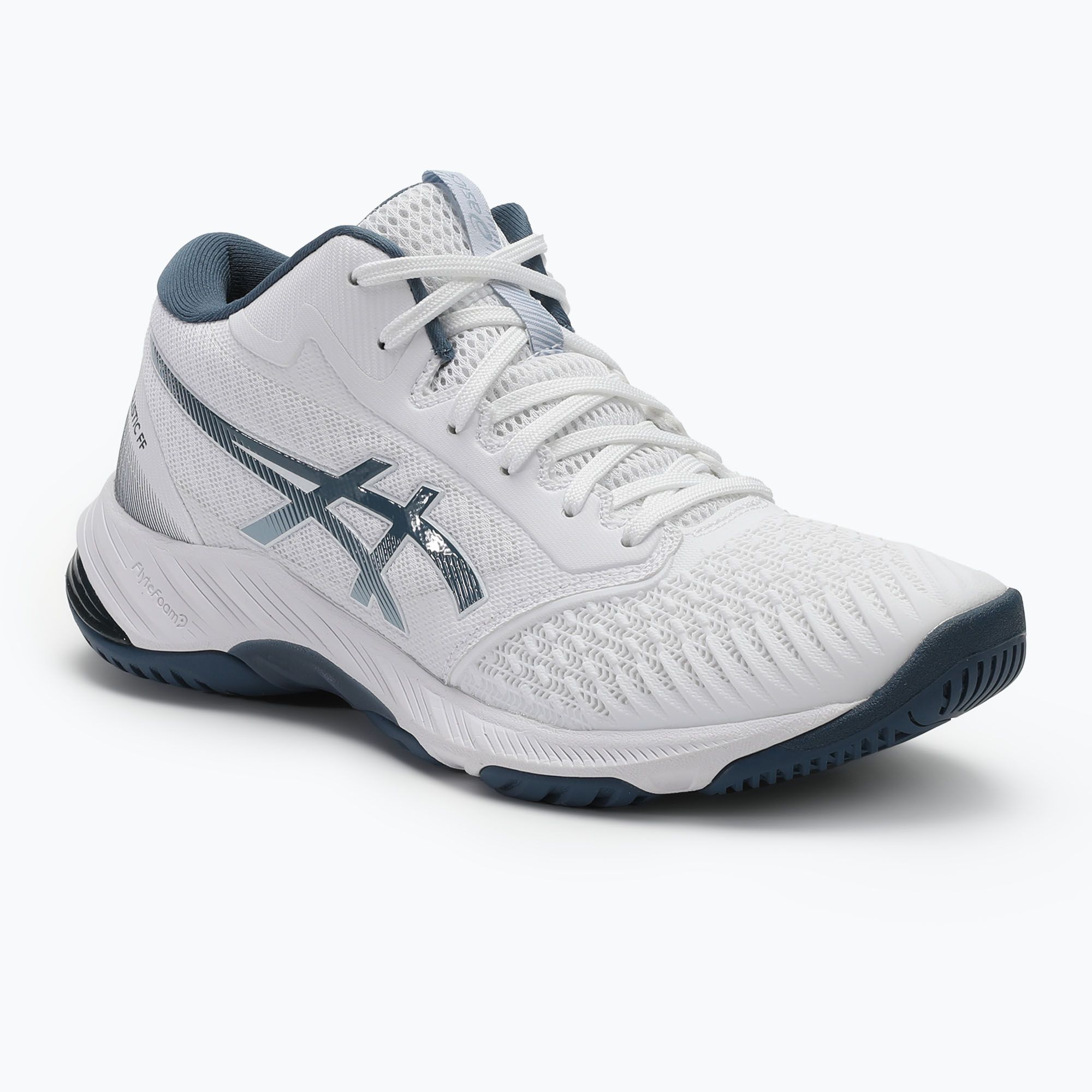 Buty męskie ASICS Netburner Ballistic FF MT 3 white/vintage indigo 