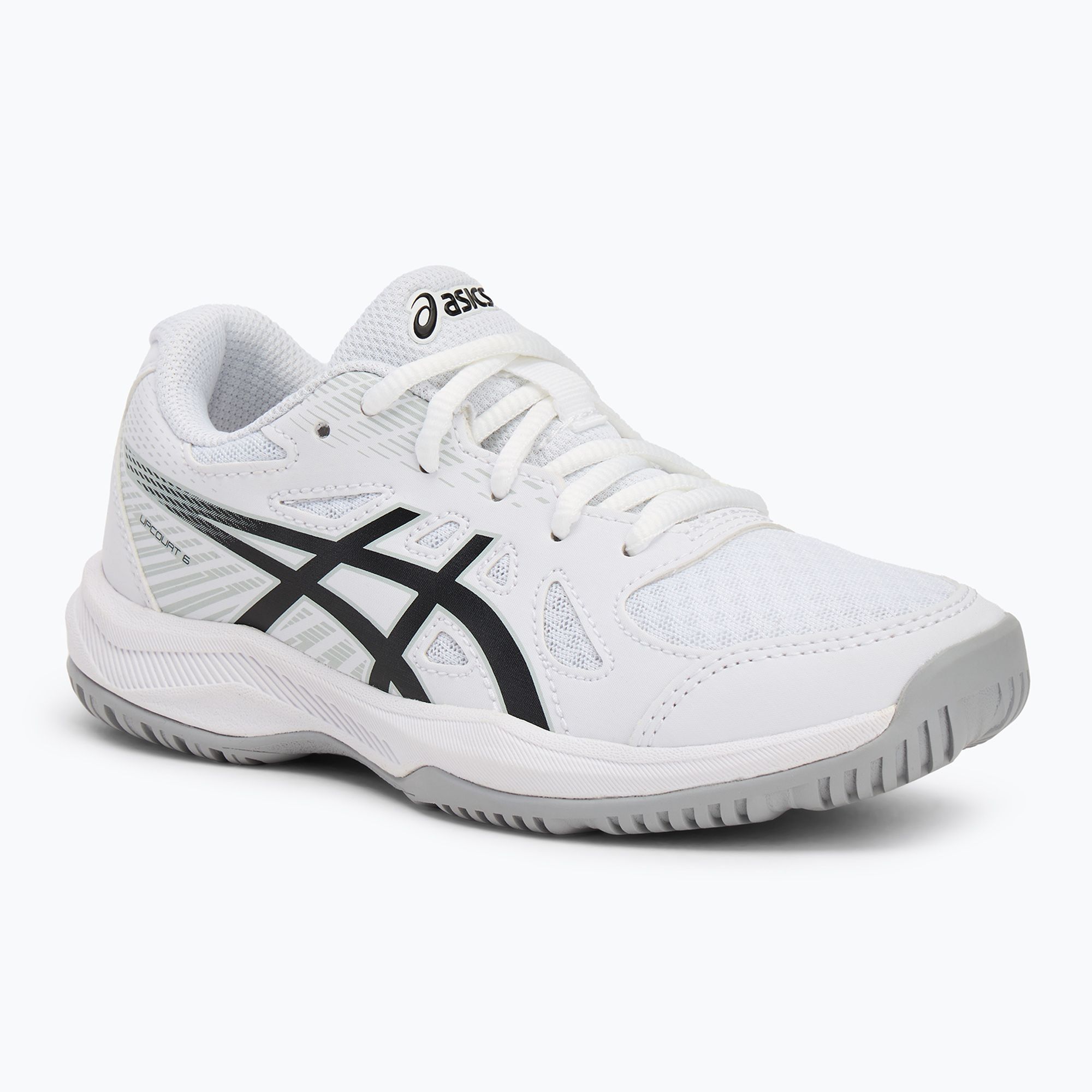 Buty dziecięce ASICS Upcourt 6 GS white/black 