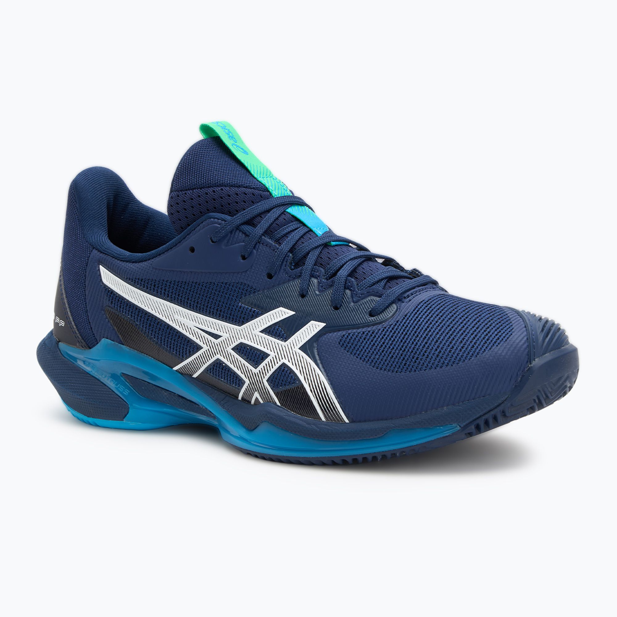 Buty do tenisa męskie ASICS Solution Speed FF 3 Clay blue expanse/ white 