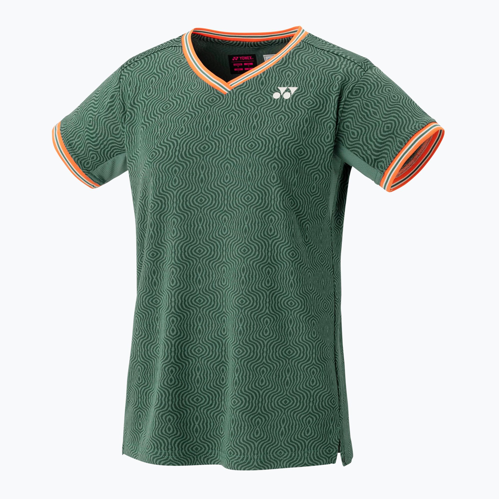 Koszulka tenisowa damska YONEX 20758 Roland Garros Crew Neck olive 