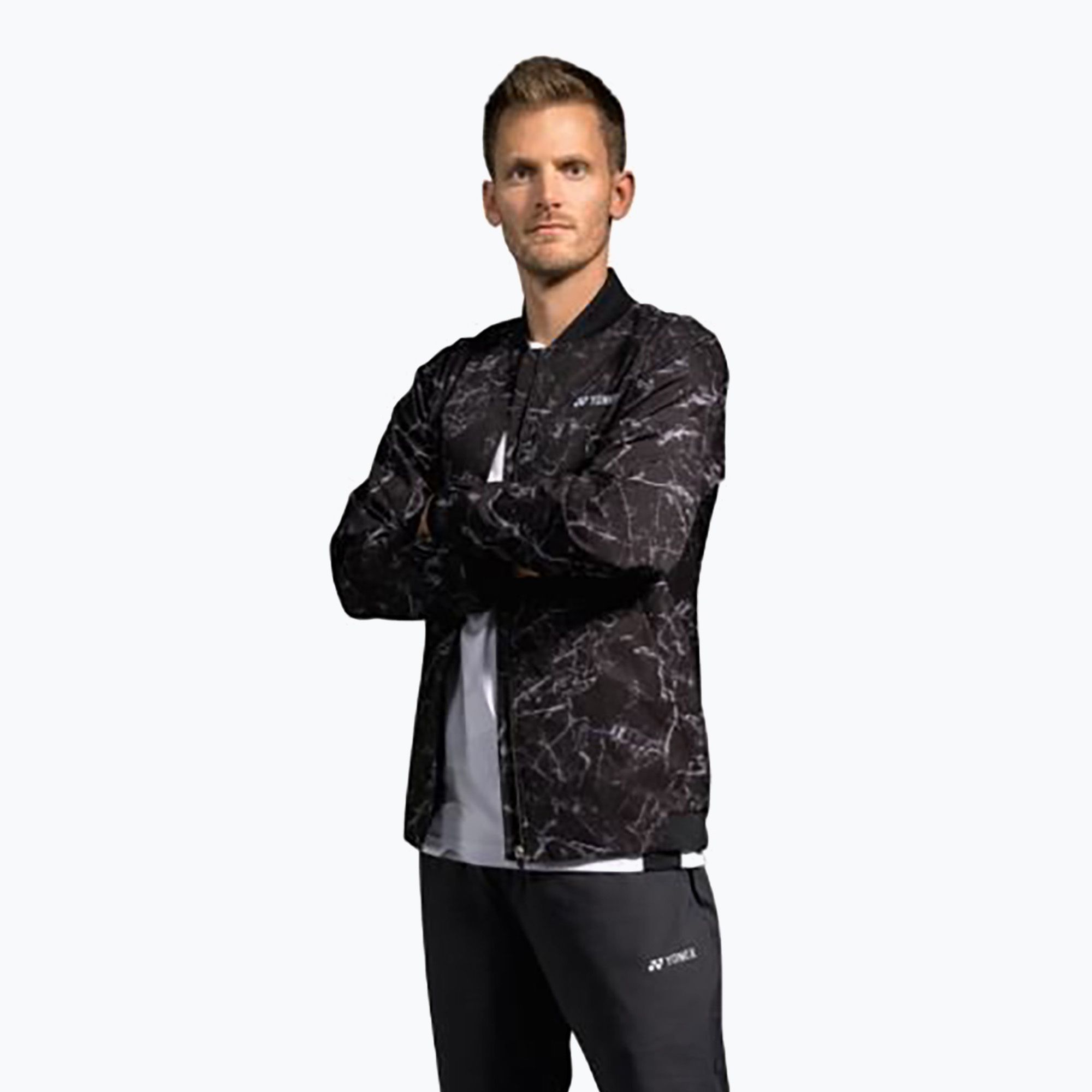 Bluza tenisowa męska YONEX 0041 Club black 