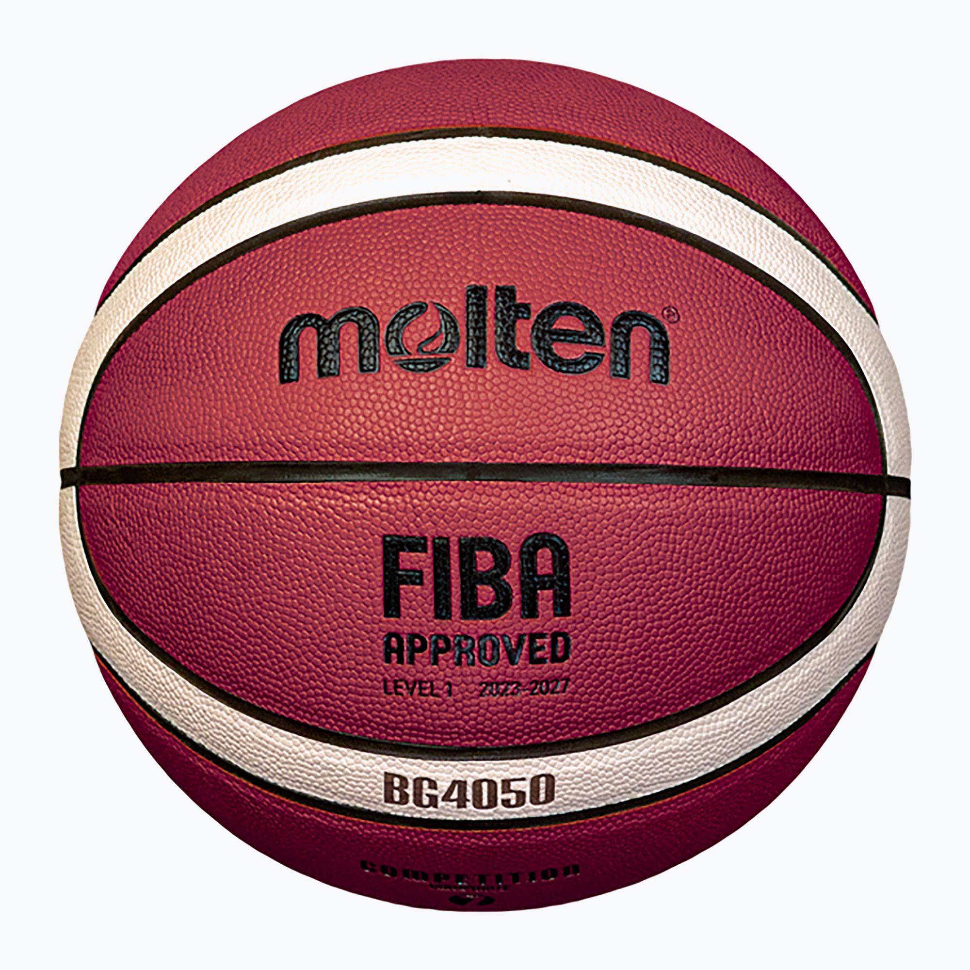 Piłka do koszykówki Molten B5G4050 FIBA brown rozmiar 5 